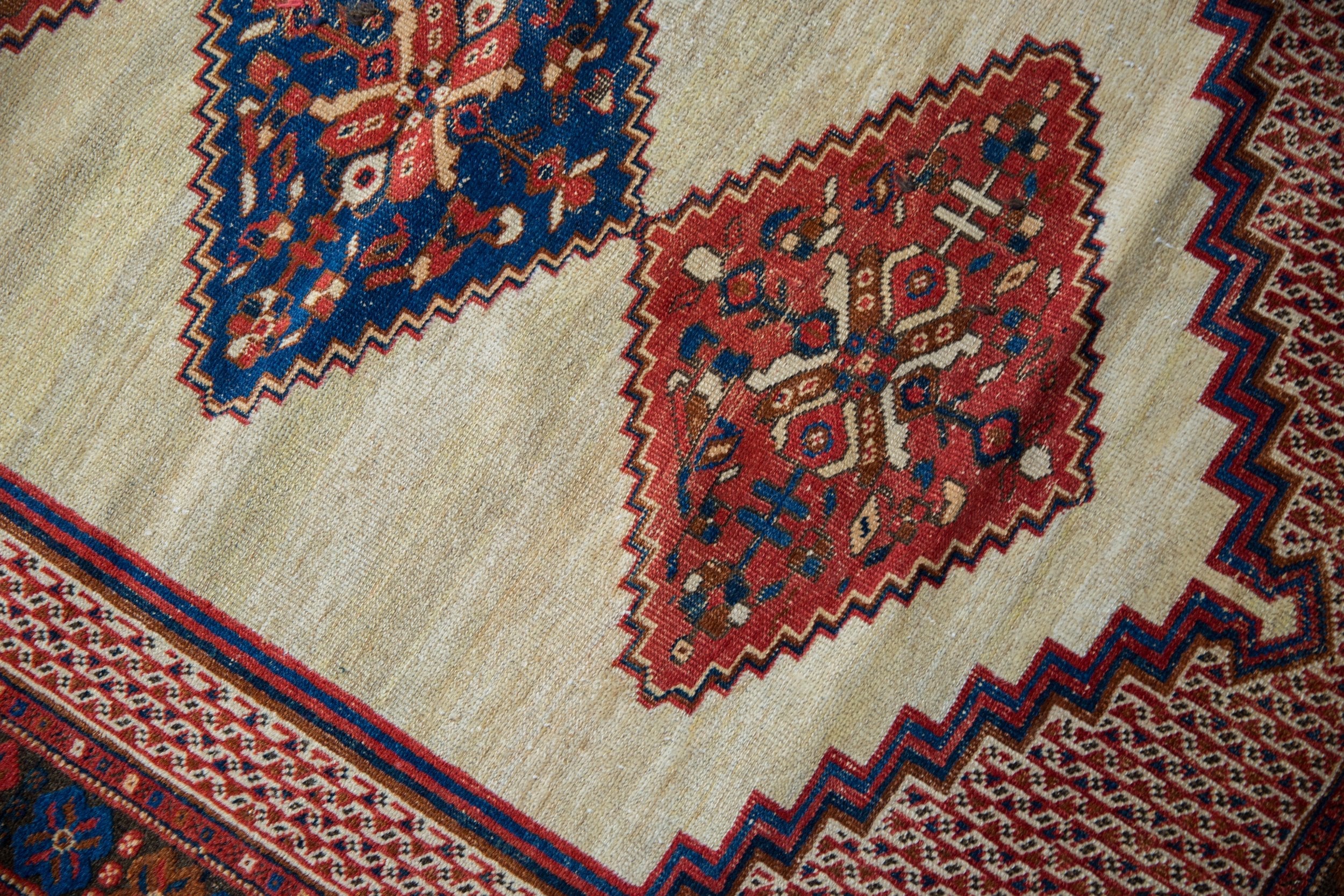 4x6 Antique Afshar Rug - Image 5