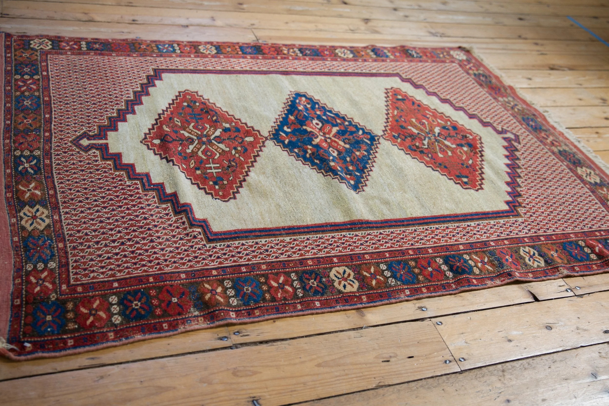 4x6 Antique Afshar Rug - Image 6