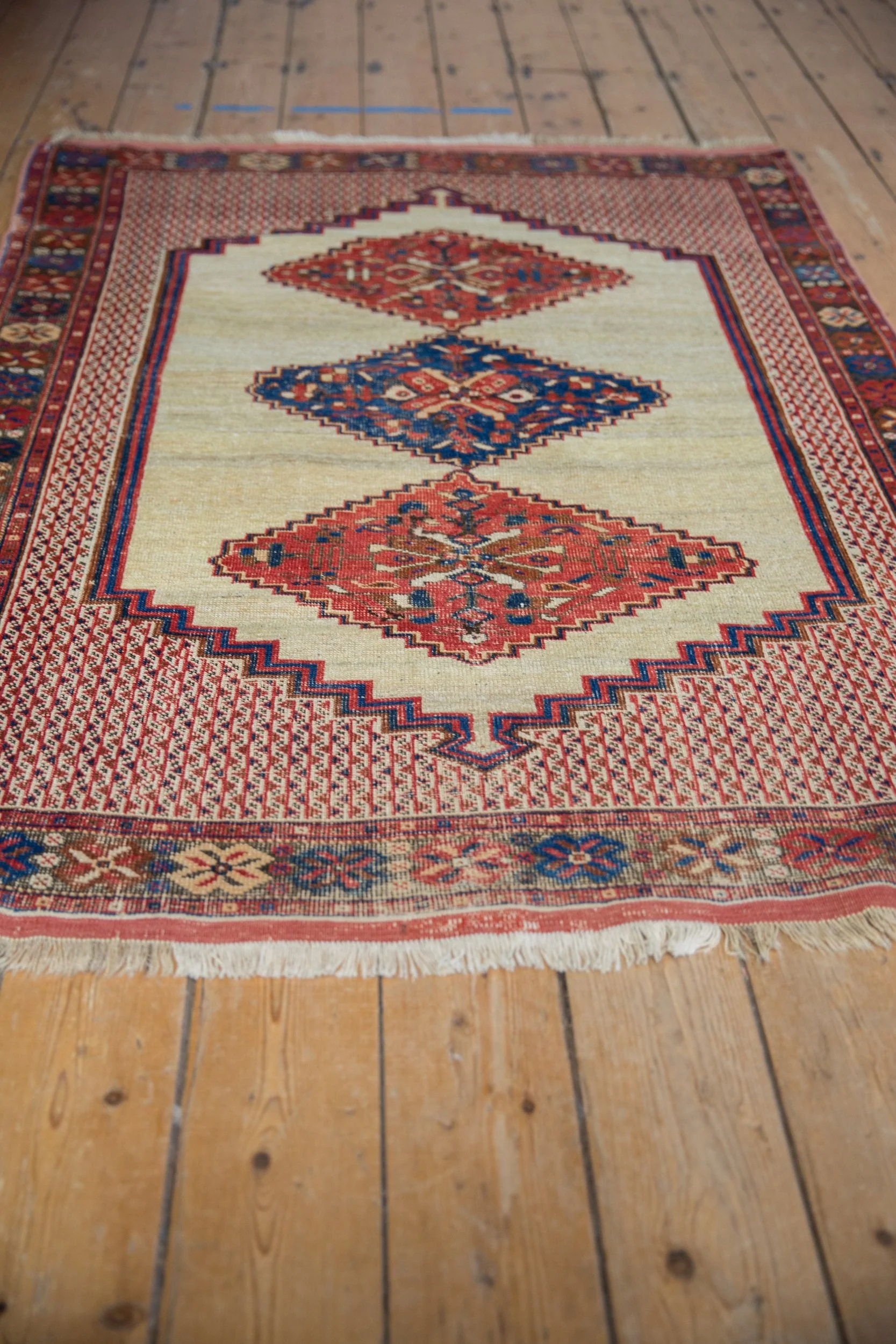 4x6 Antique Afshar Rug - Image 8