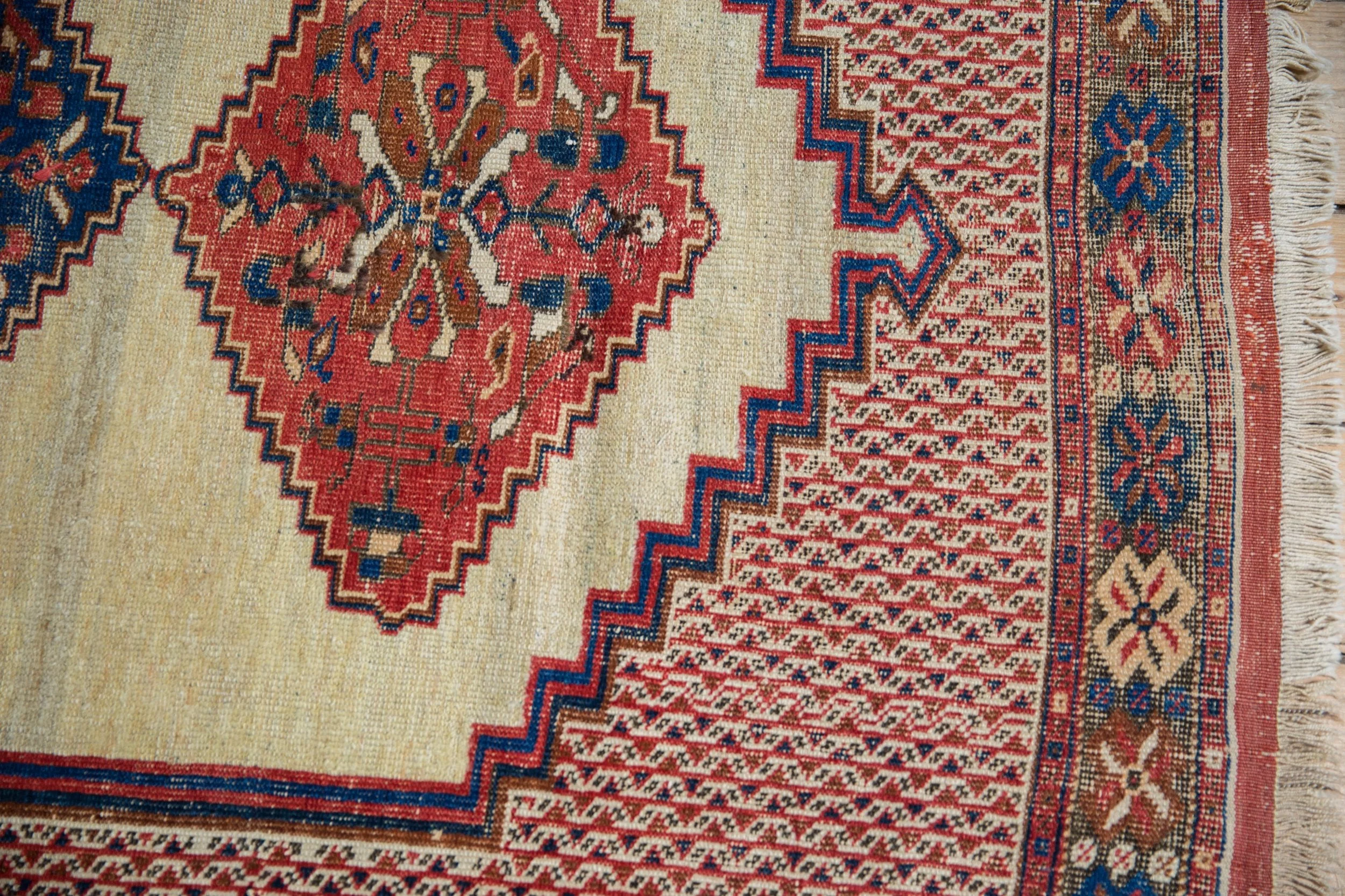 4x6 Antique Afshar Rug - Image 9
