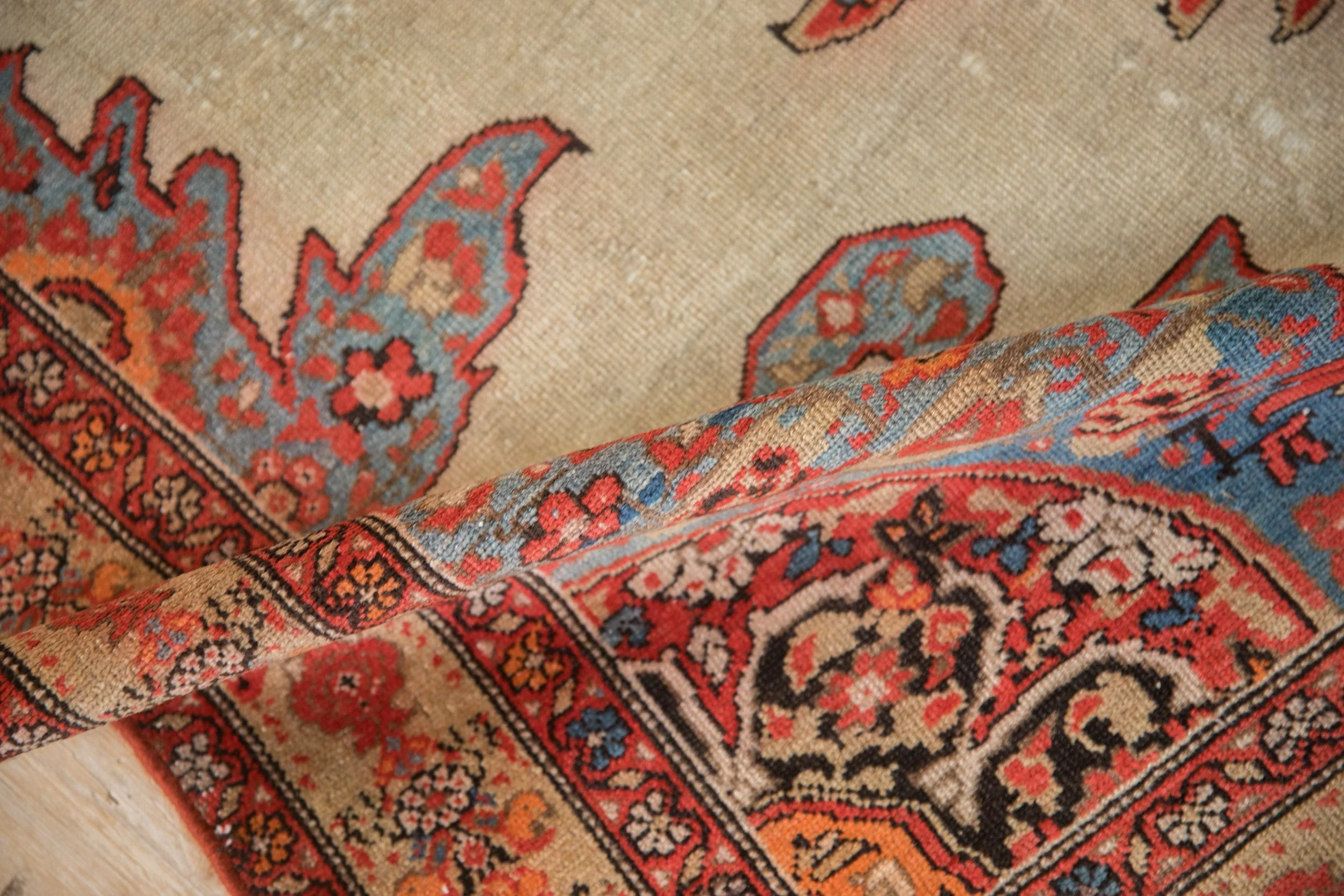 4x6 Antique Fine Malayer Rug - Image 11