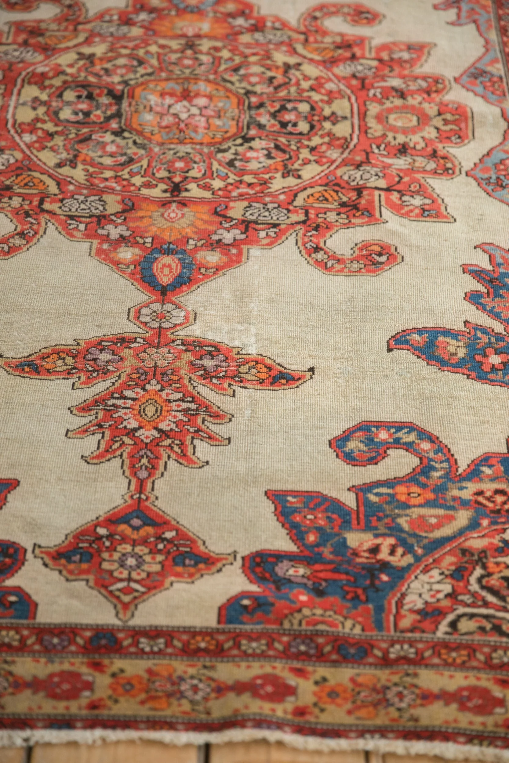 4x6 Antique Fine Malayer Rug - Image 7