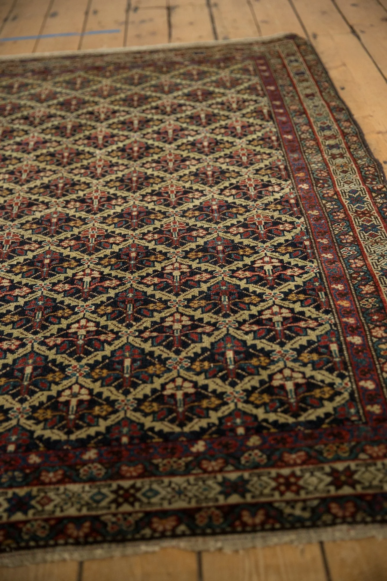 4x6 Antique Fine Malayer Rug - Image 5