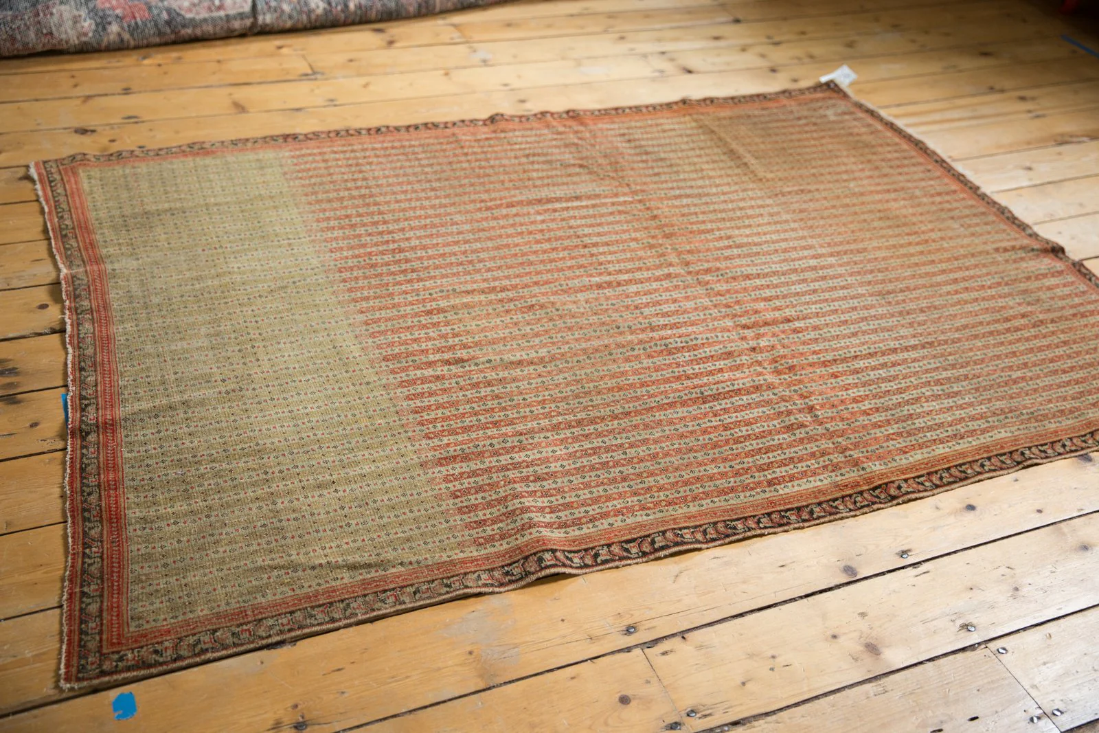 4x6 Antique Fine Senneh Rug - Image 11