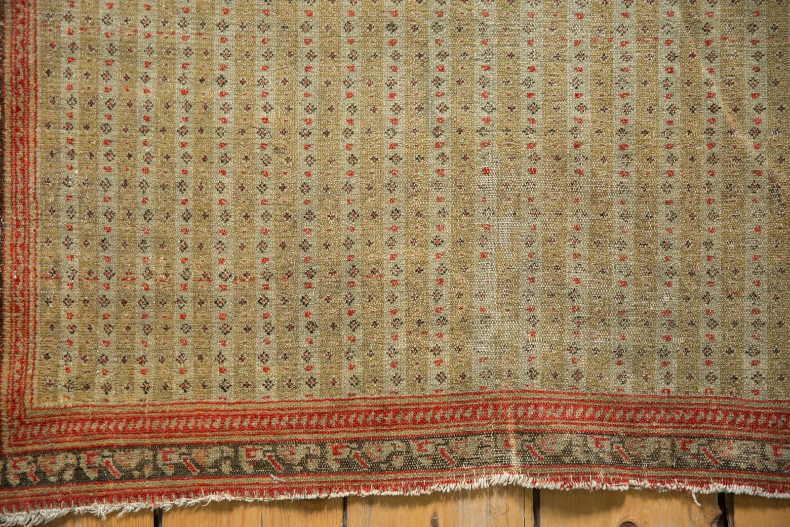 4x6 Antique Fine Senneh Rug - Image 14