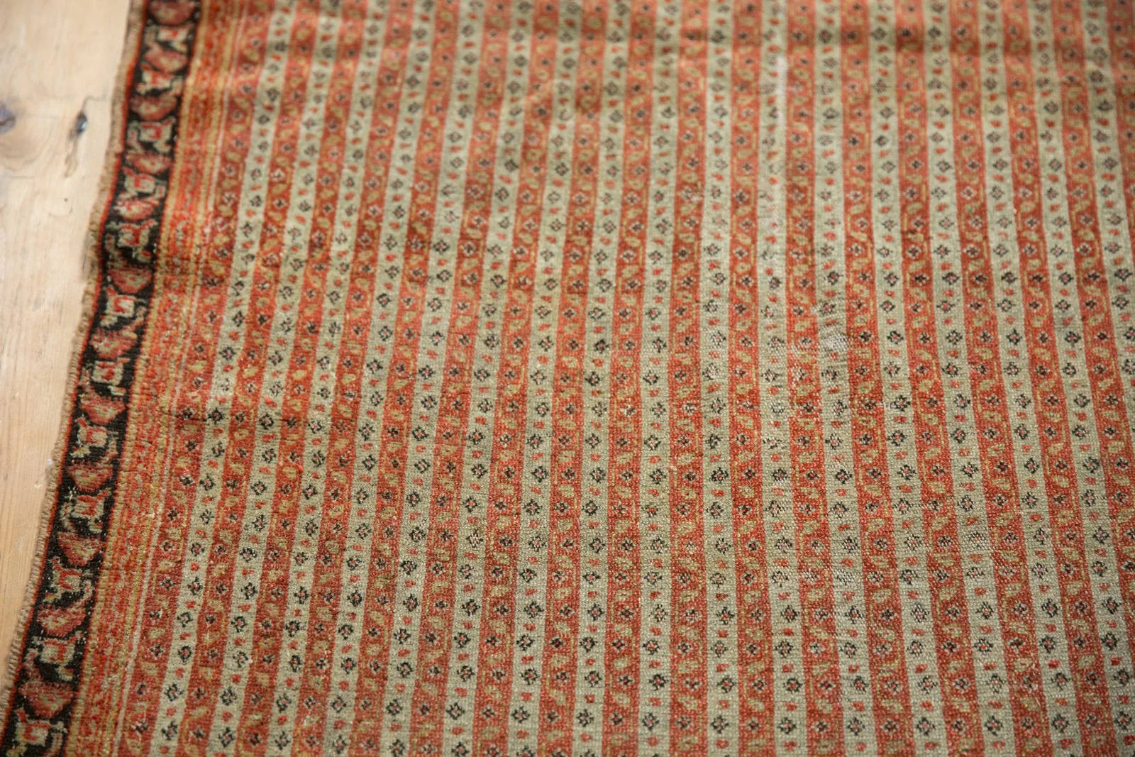 4x6 Antique Fine Senneh Rug - Image 5