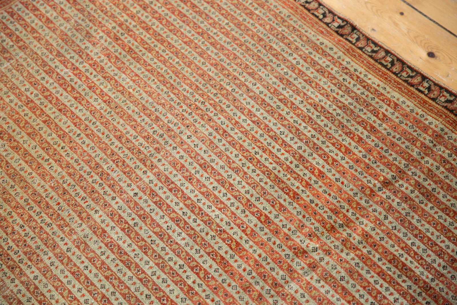 4x6 Antique Fine Senneh Rug - Image 6