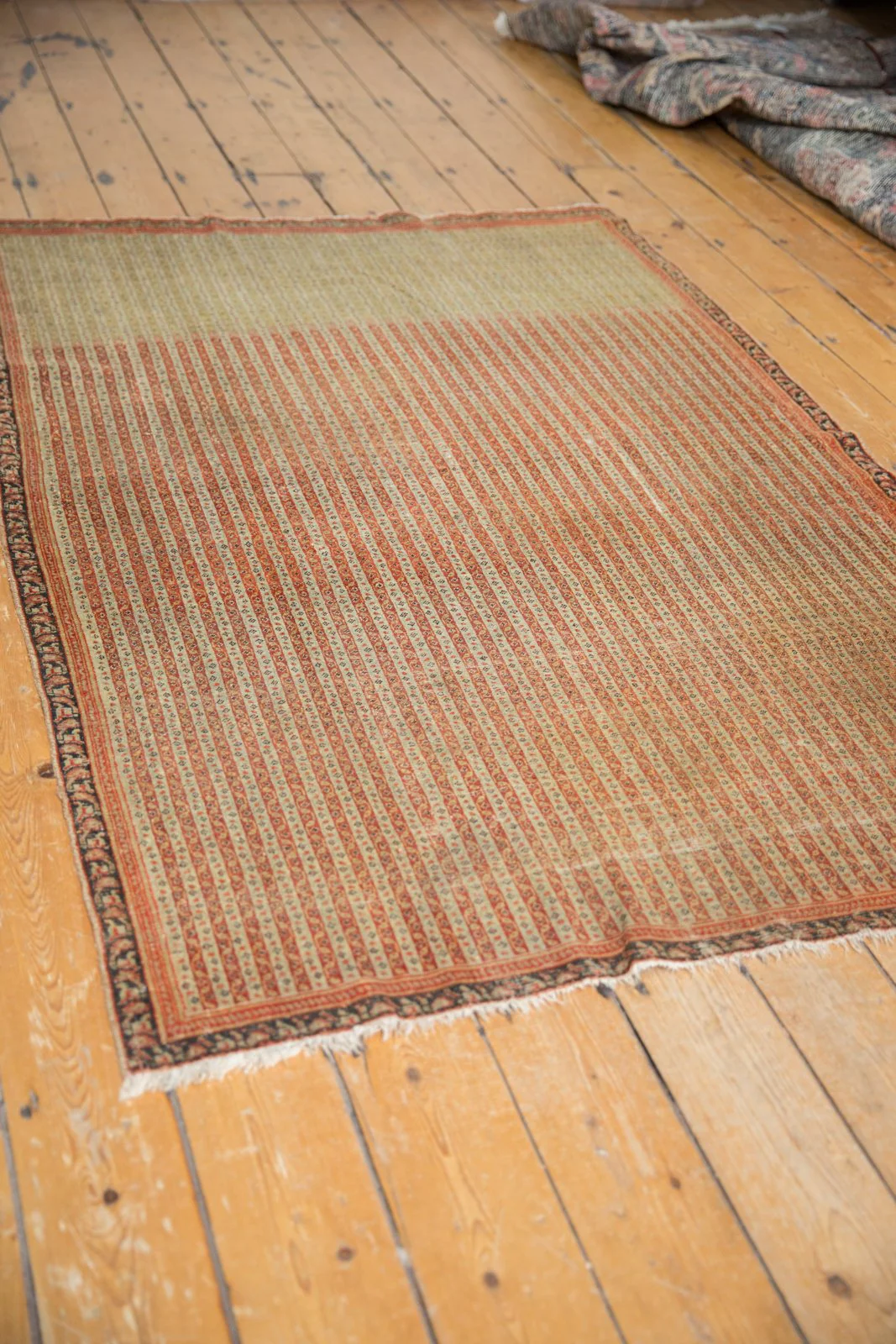 4x6 Antique Fine Senneh Rug - Image 8