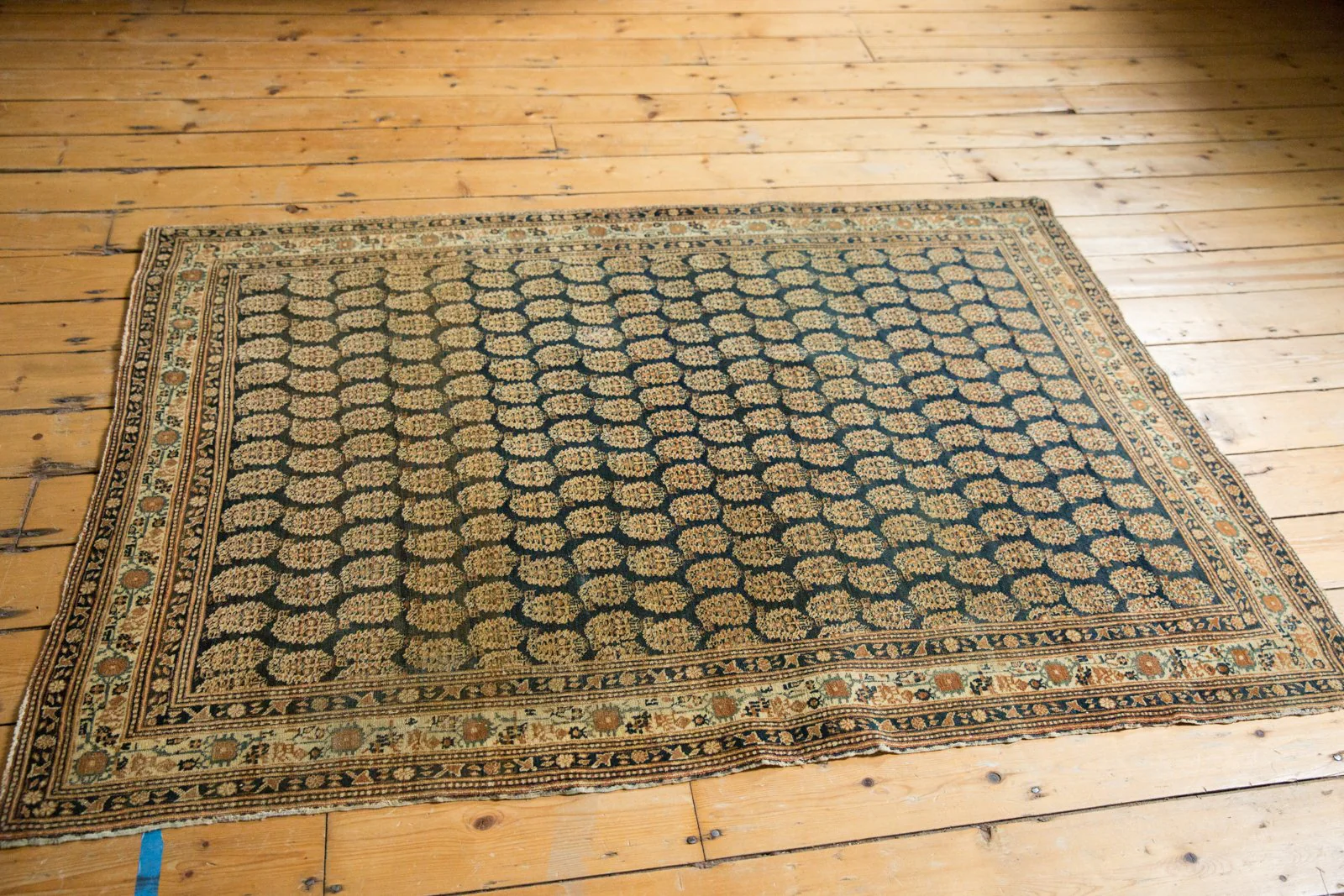4x6 Antique Haji Jalili Tabriz Rug - Image 13