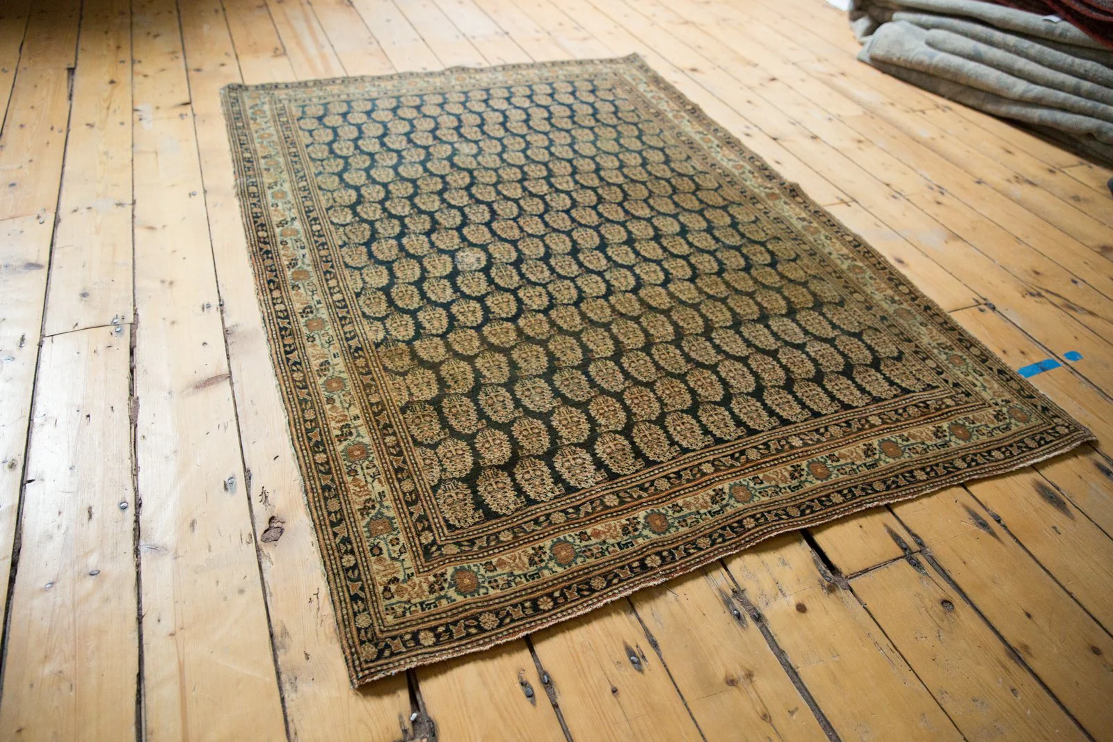 4x6 Antique Haji Jalili Tabriz Rug - Image 3