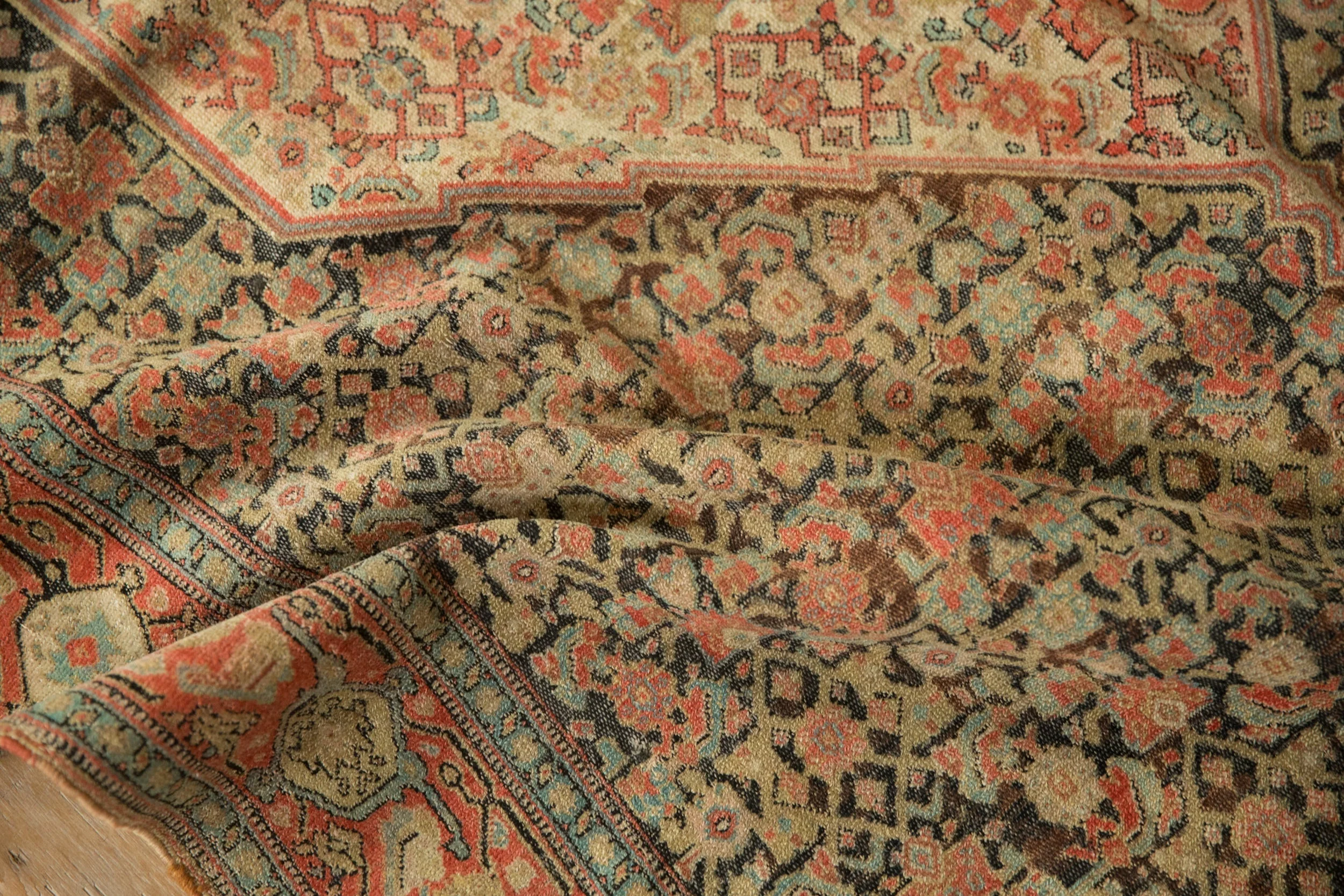 4x6 Antique Senneh Rug - Image 12