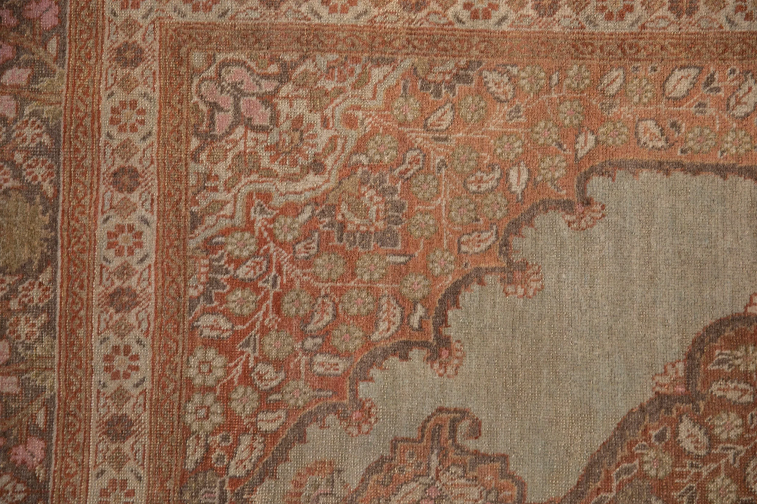 4x6 Antique Tabriz Rug - Image 3