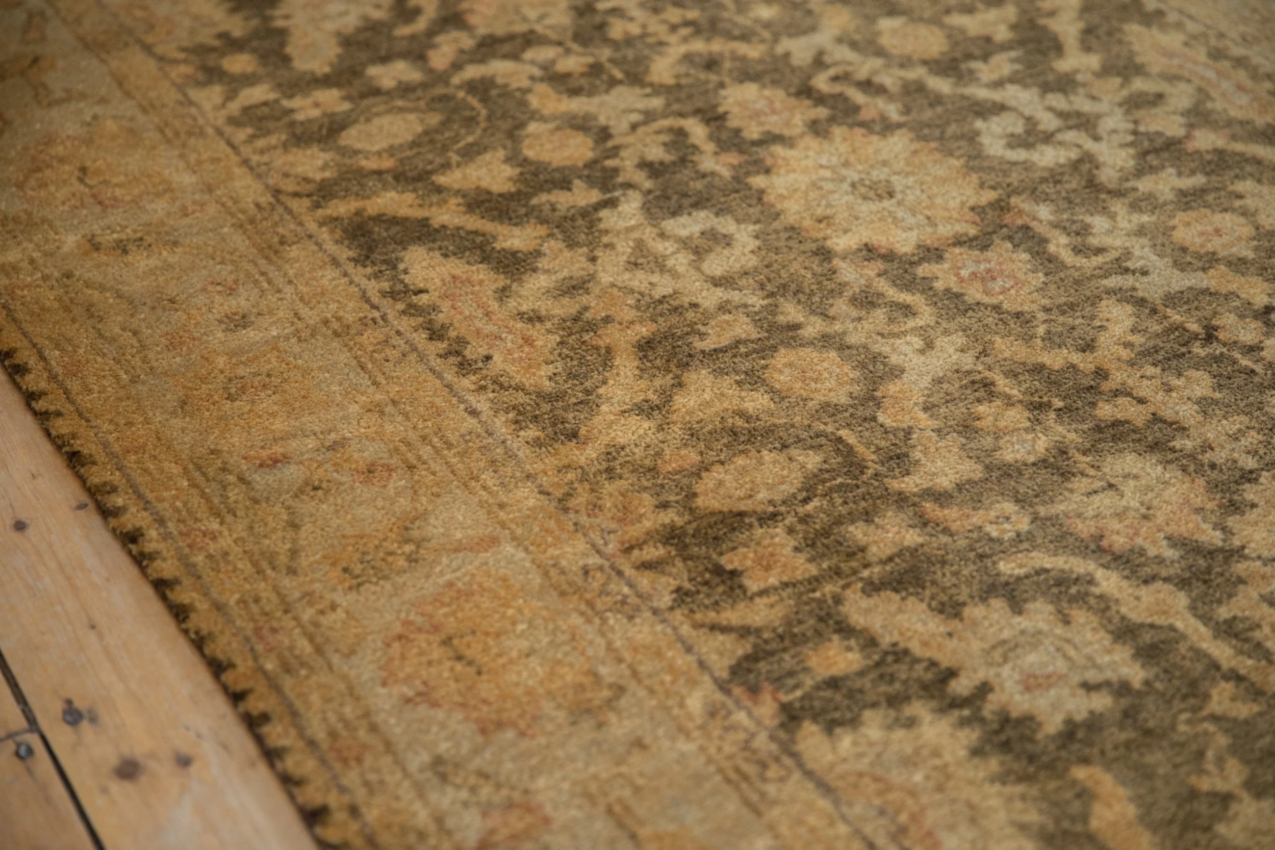 4x6 New Gold Wash Indian Oushak Design Rug - Image 6