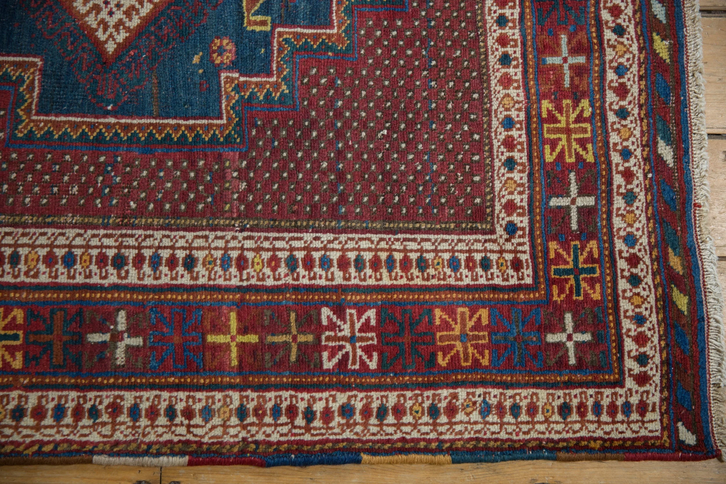 4x6 Vintage Afshar Rug - Image 4