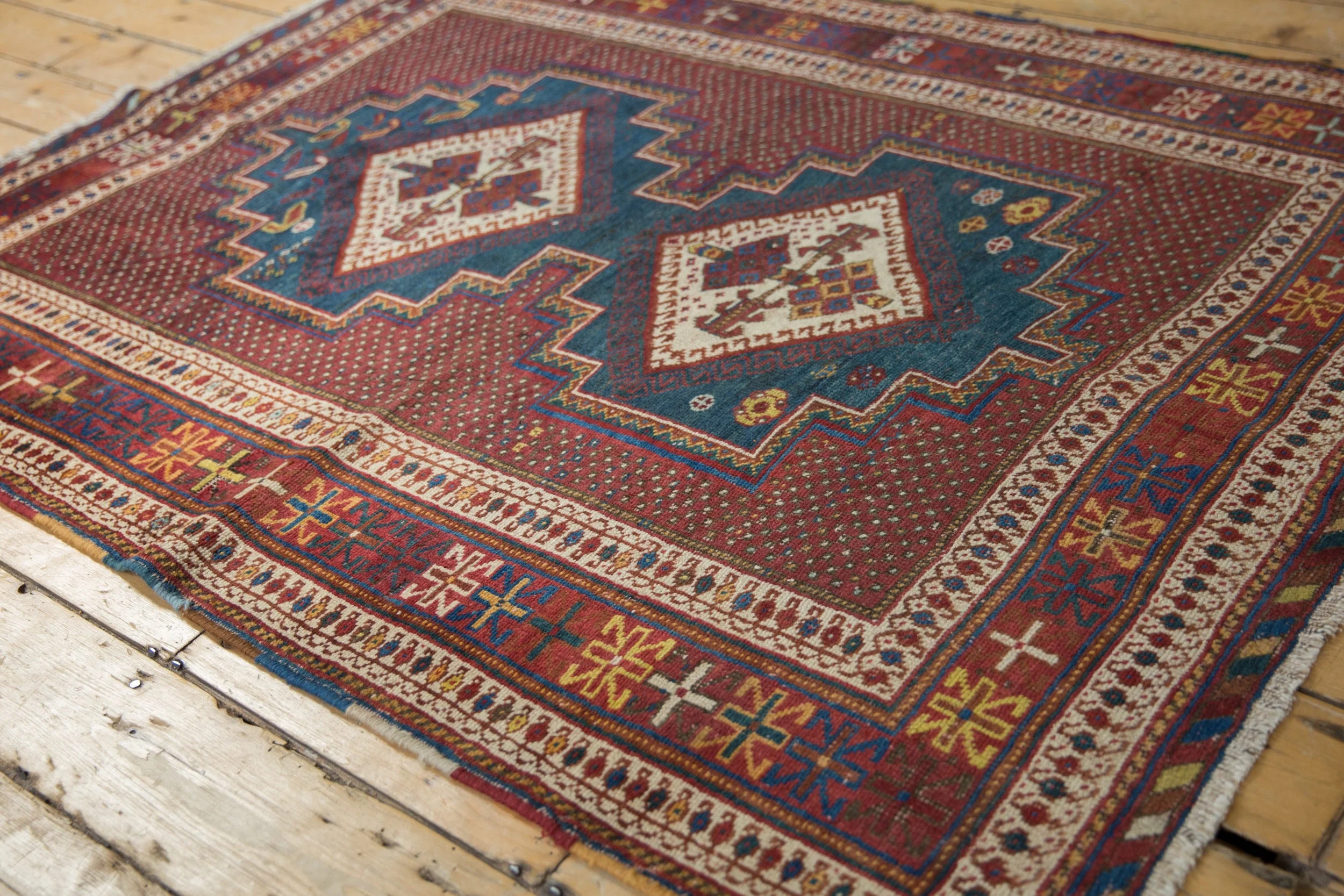 4x6 Vintage Afshar Rug - Image 6