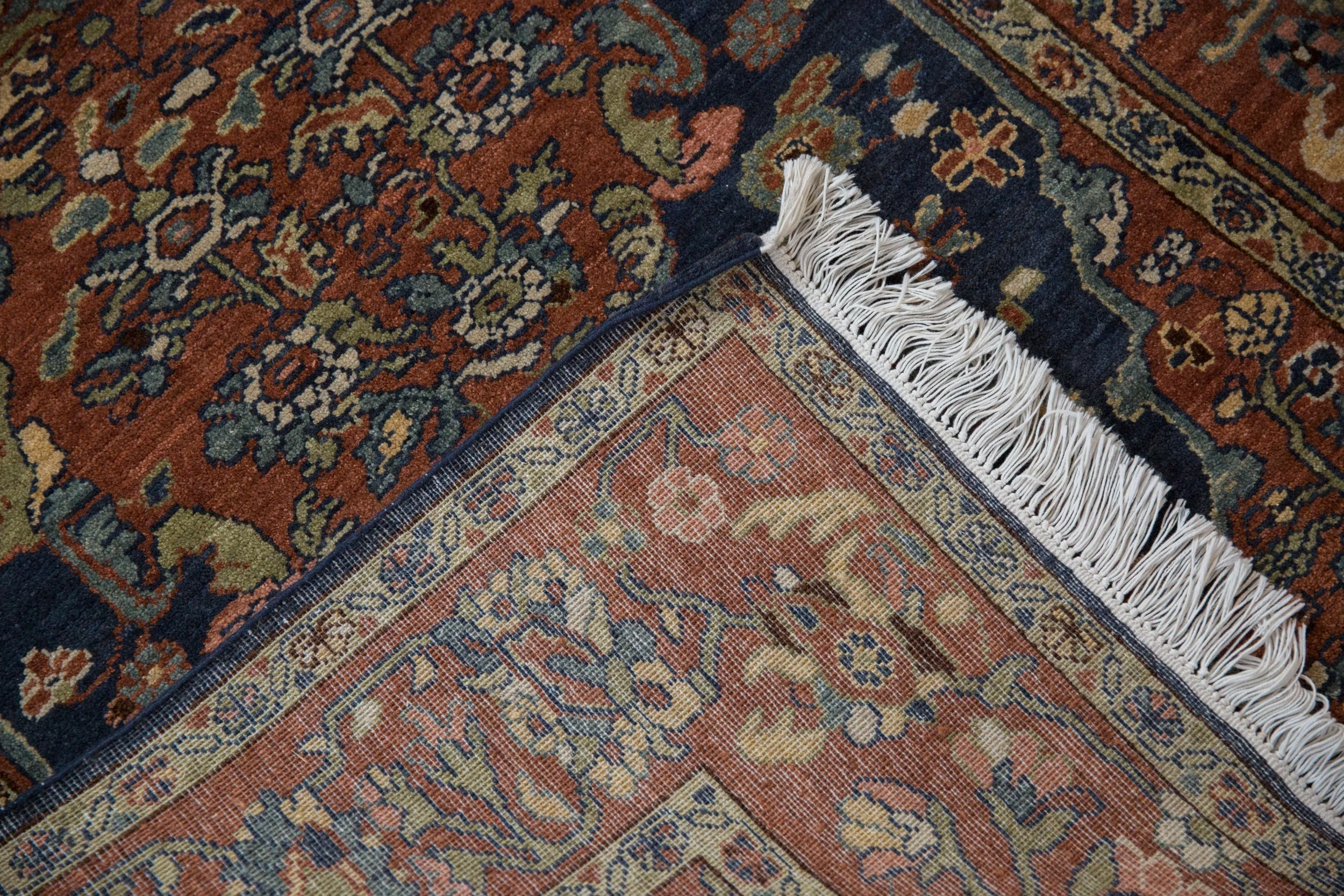 4x6 Vintage Armenian Hamadan Design Rug - Image 8