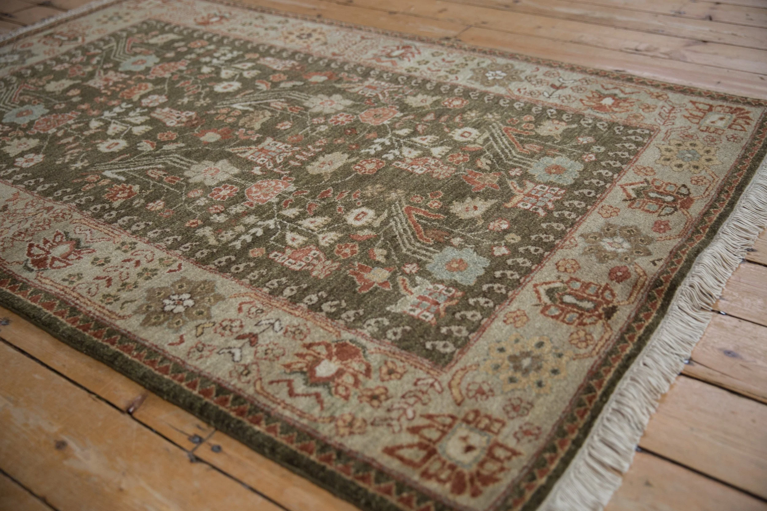 4x6 Vintage Armenian Hamadan Design Rug - Image 3