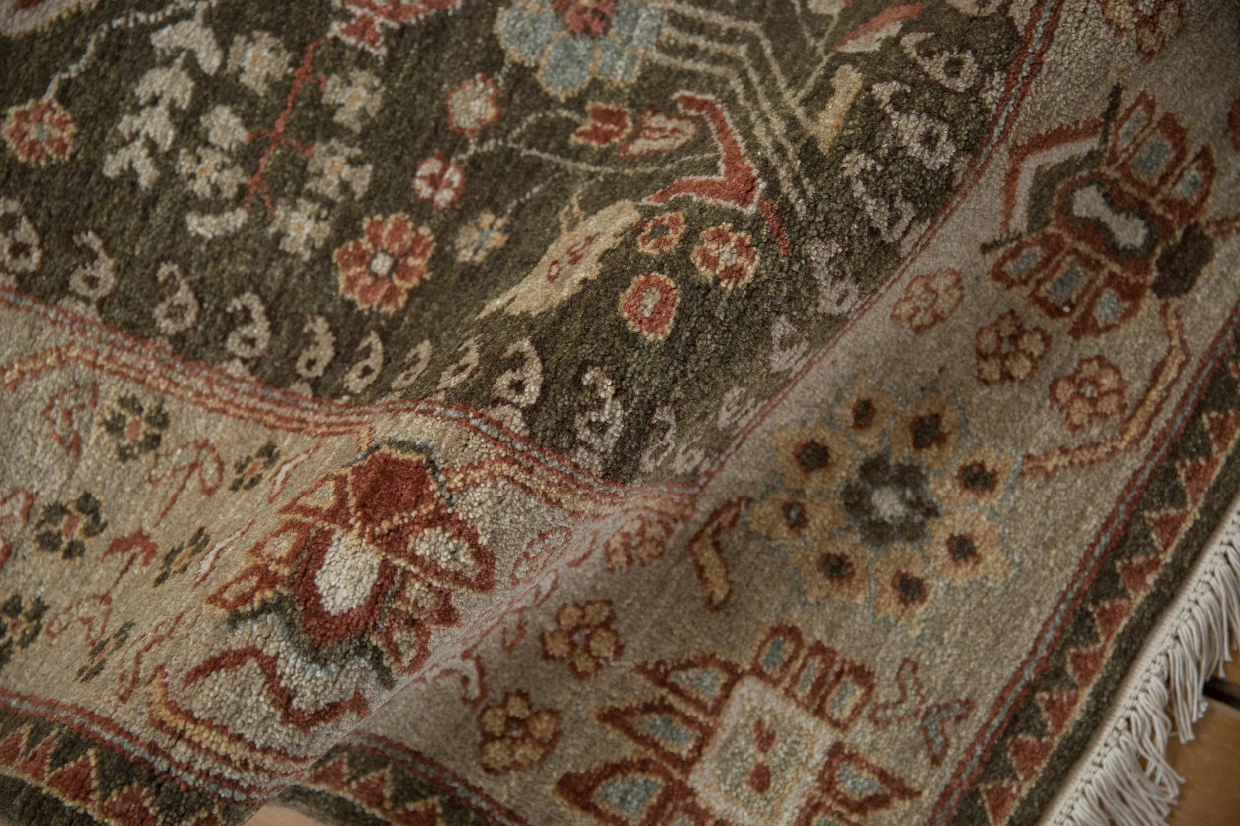 4x6 Vintage Armenian Hamadan Design Rug - Image 8