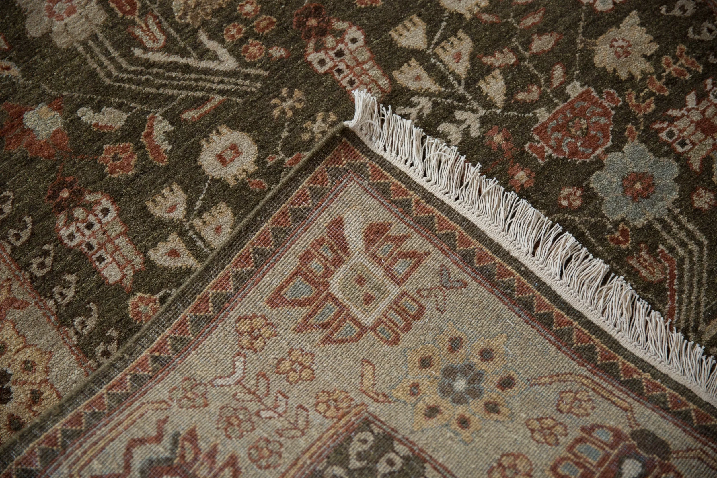 4x6 Vintage Armenian Hamadan Design Rug - Image 9