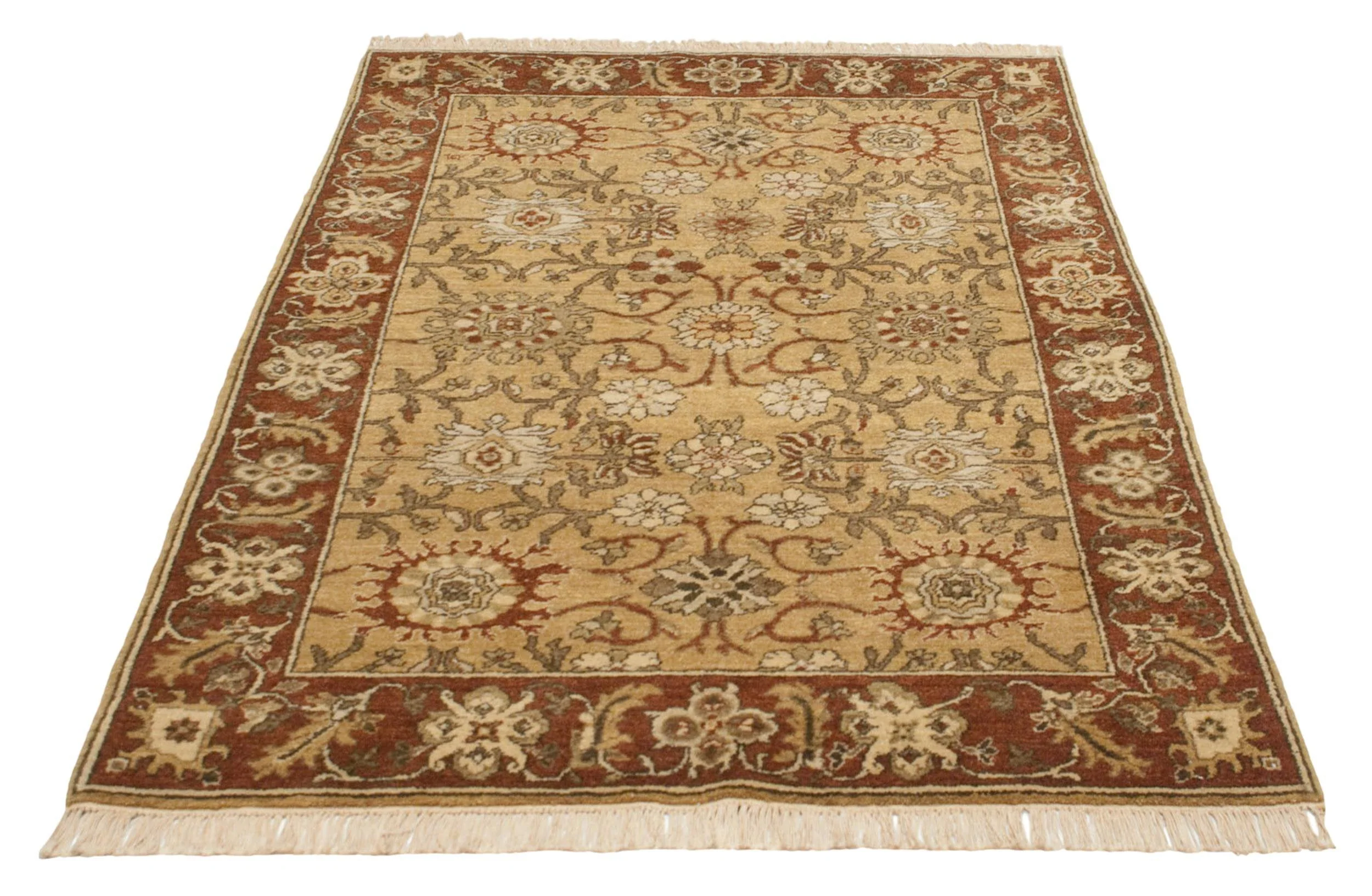 4x6 Vintage Armenian Sultanabad Design Rug - Image 4