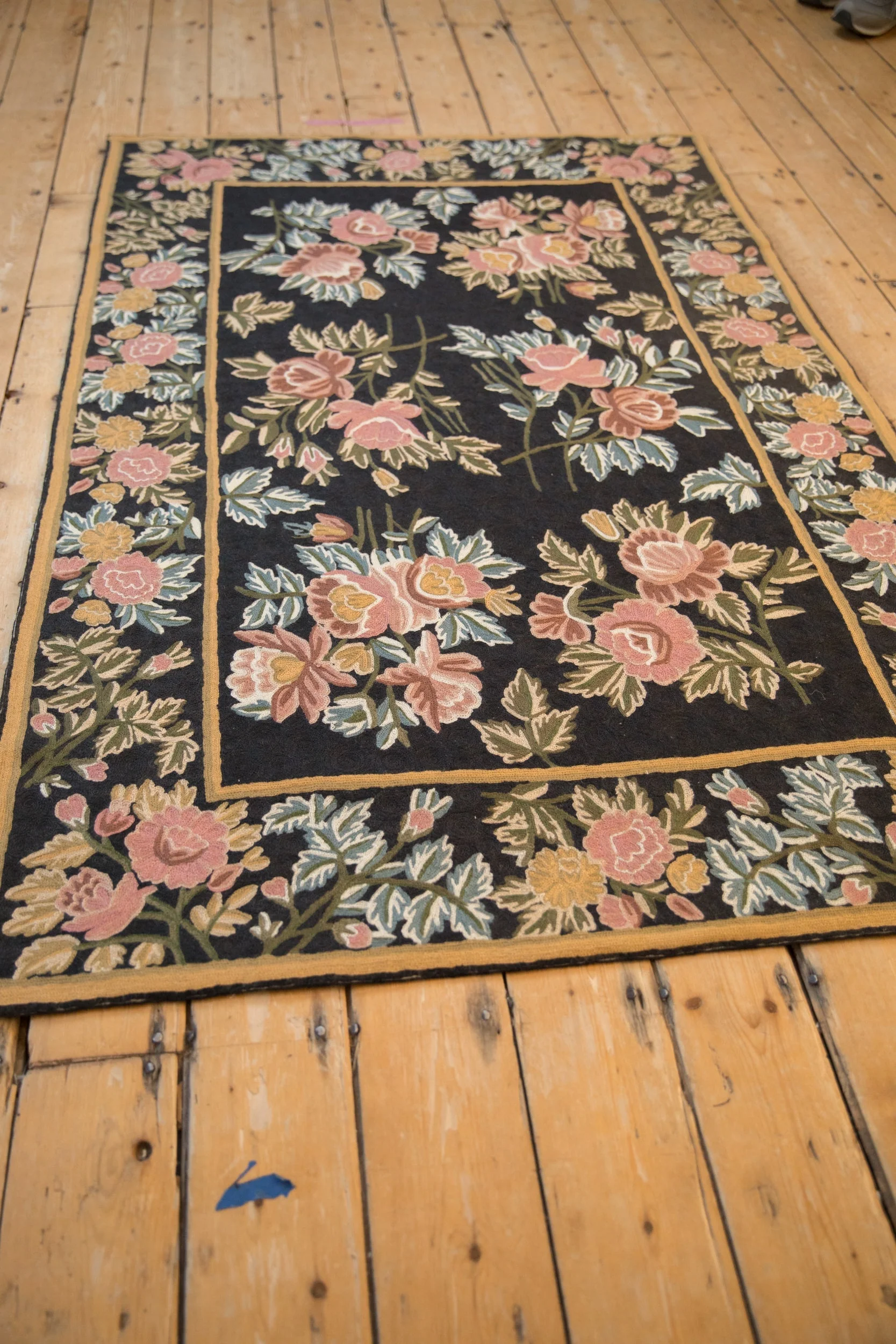 4x6 Vintage Chainstitch Rug - Image 6