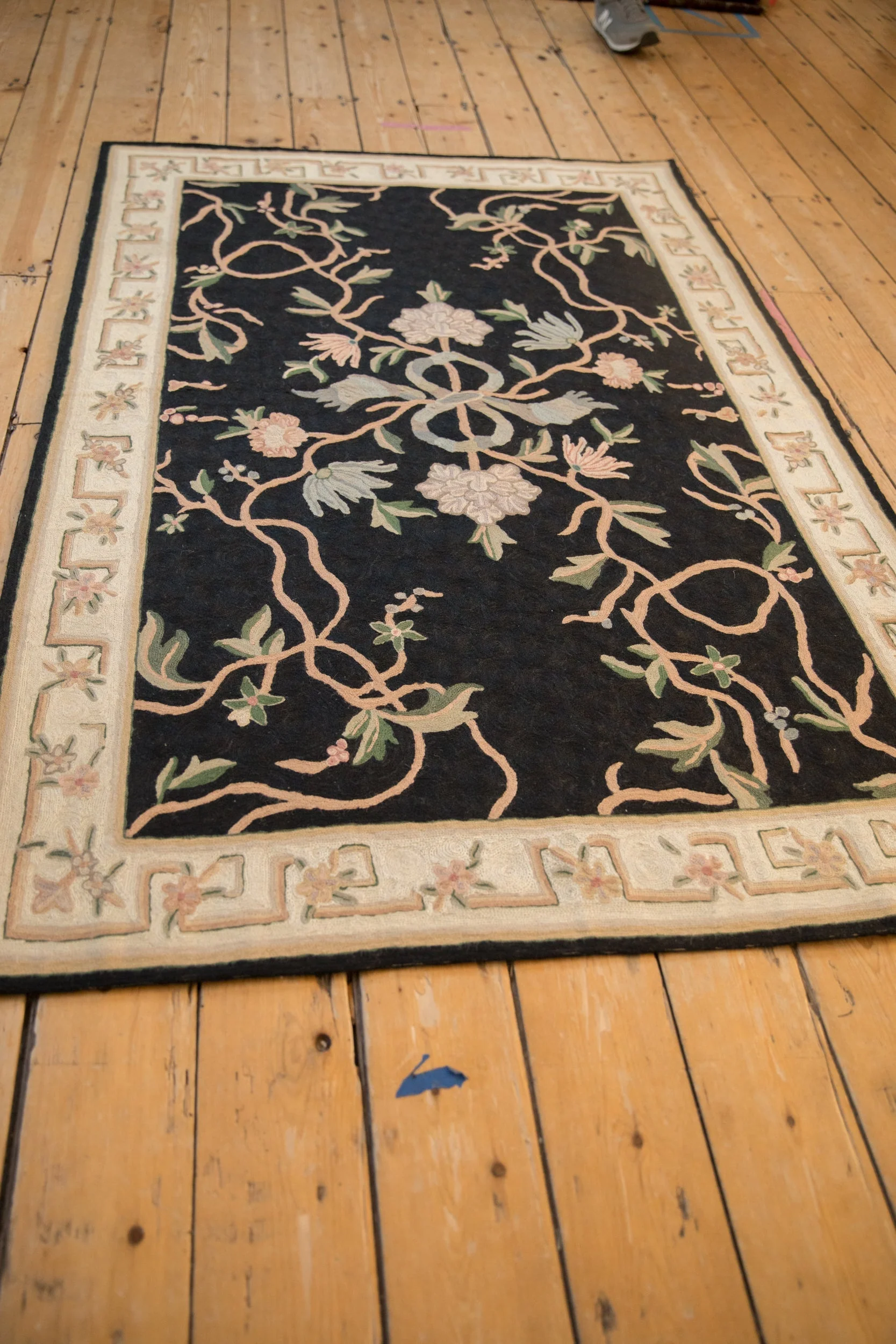 4x6 Vintage Chainstitch Rug - Image 6
