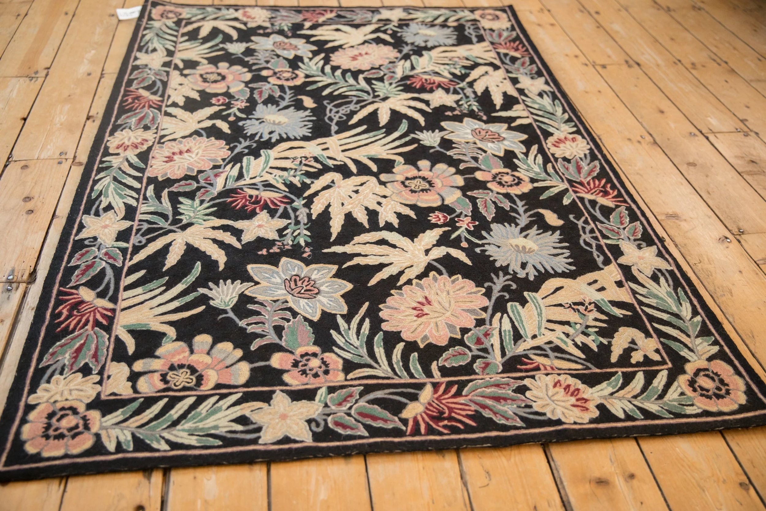 4x6 Vintage Chainstitch Rug - Image 6