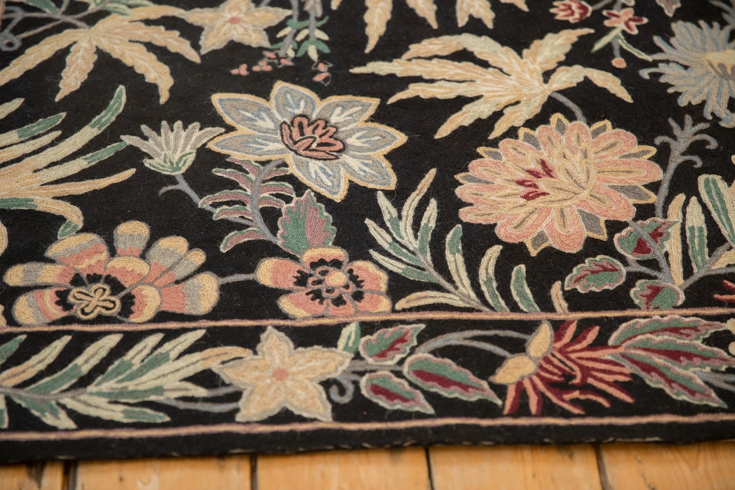 4x6 Vintage Chainstitch Rug - Image 7
