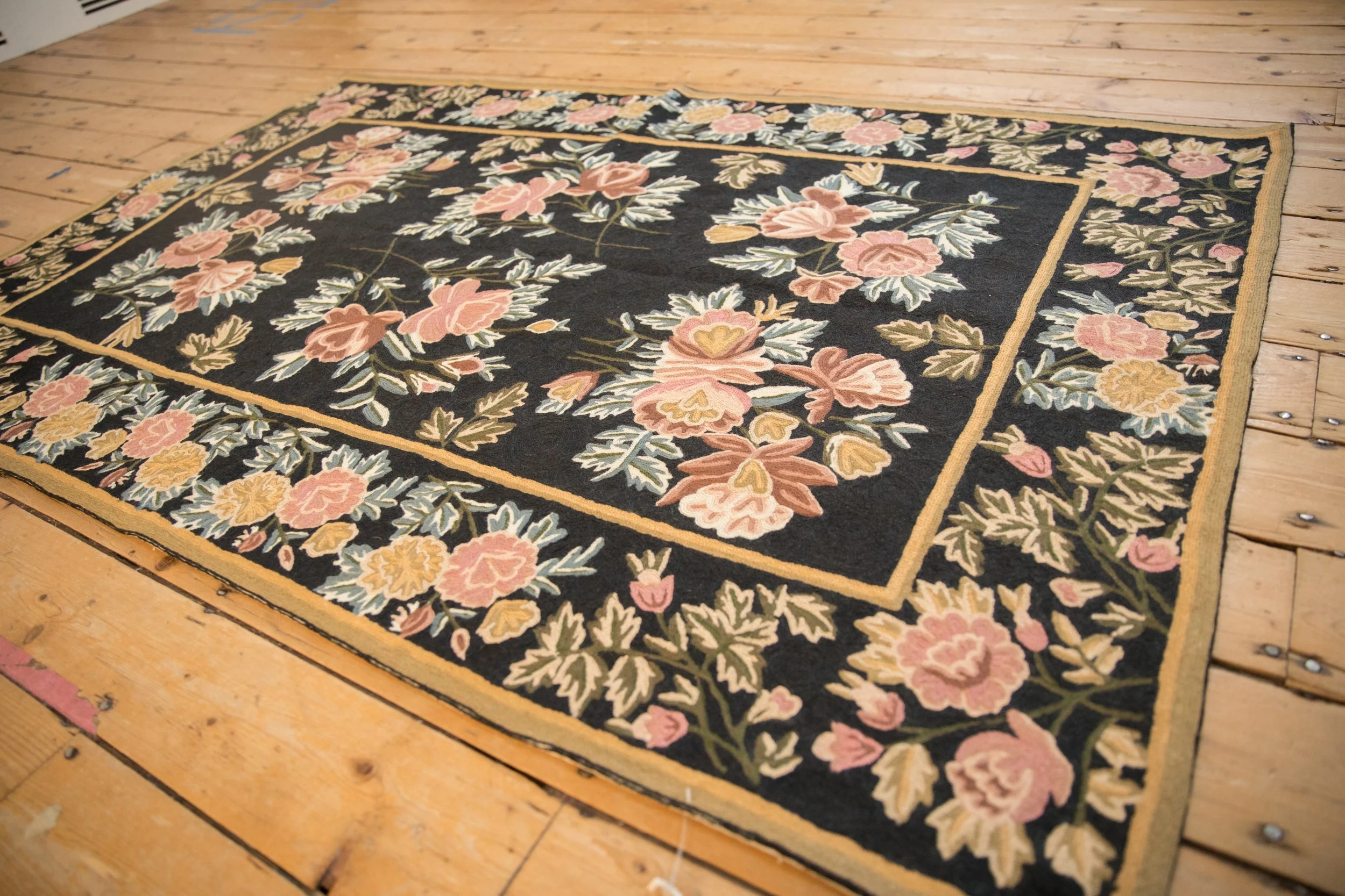 4x6 Vintage Chainstitch Rug - Image 3