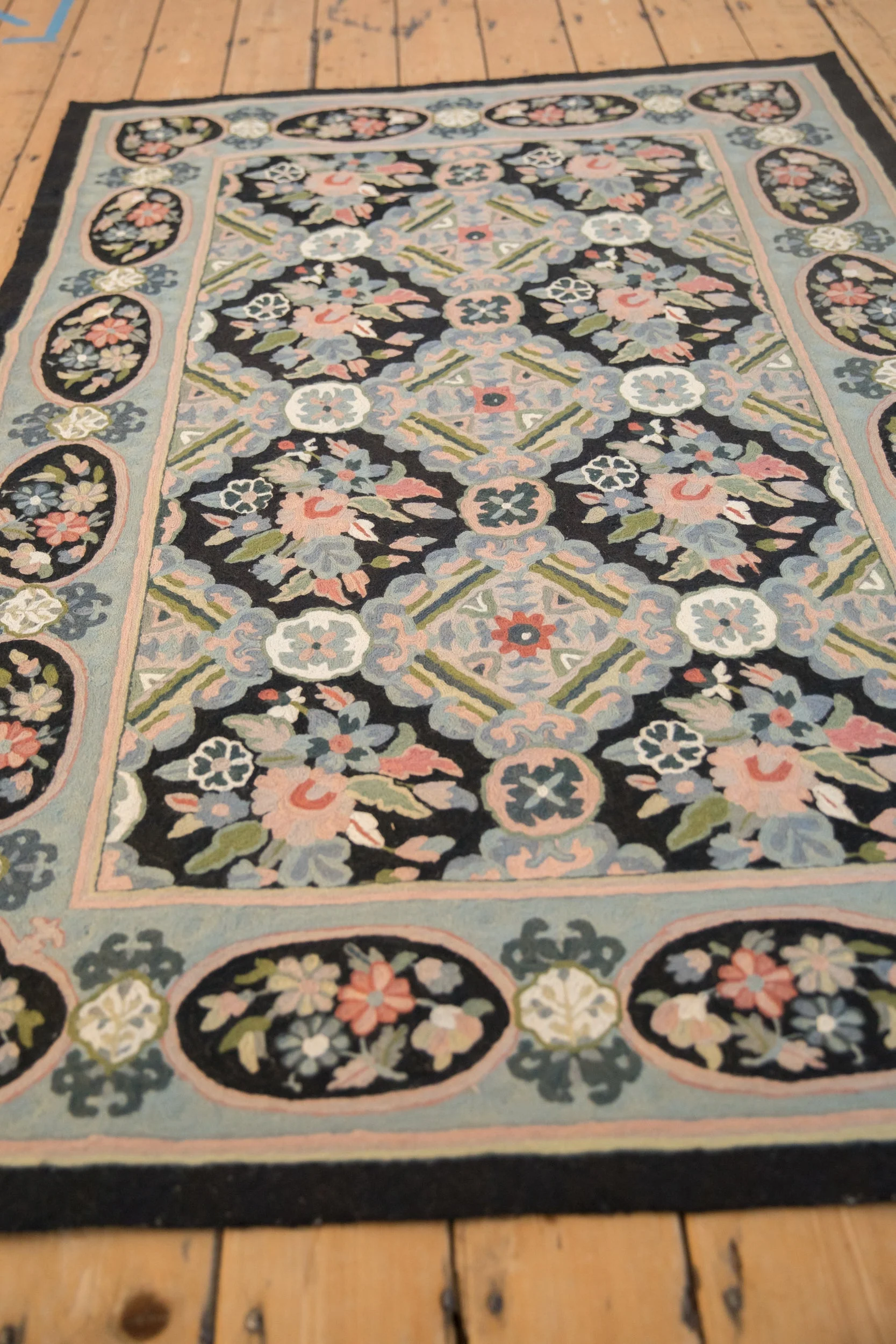 4x6 Vintage Chainstitch Rug - Image 6