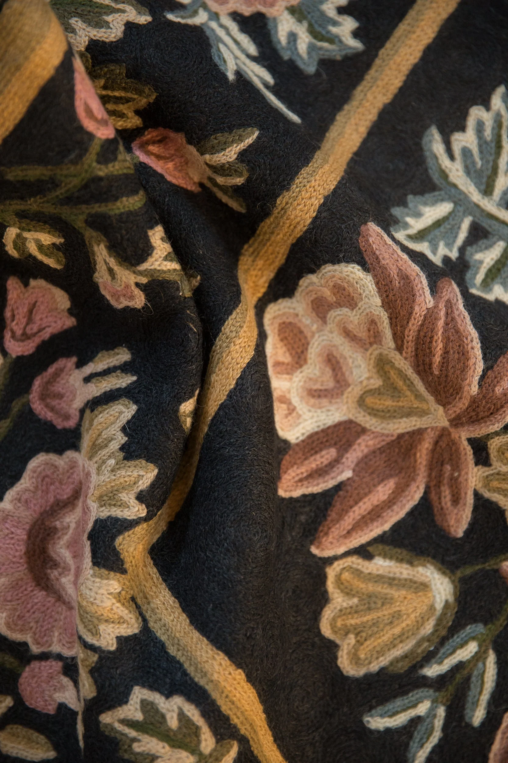 4x6 Vintage Chainstitch Rug - Image 8