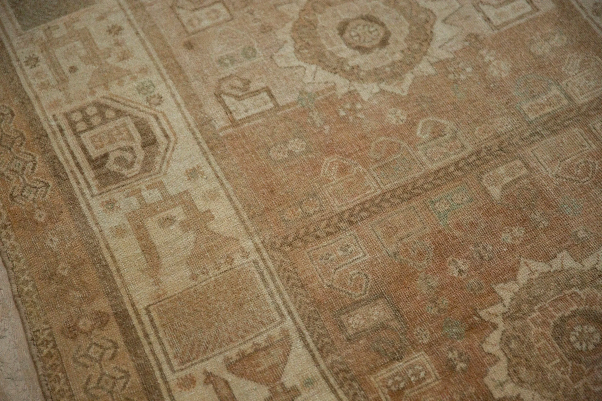 4x6 Vintage Distressed Afshar Rug - Image 10