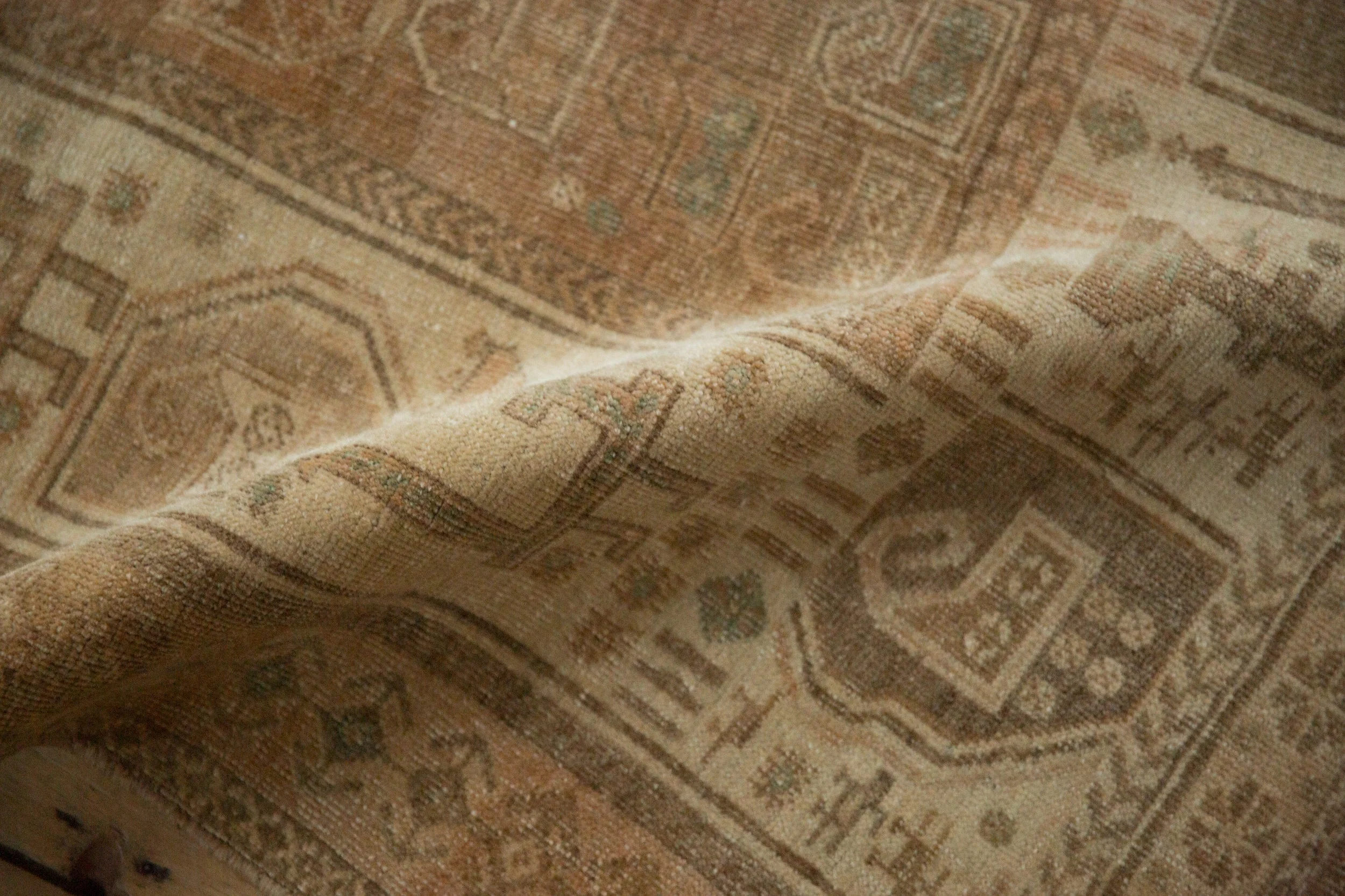 4x6 Vintage Distressed Afshar Rug - Image 11