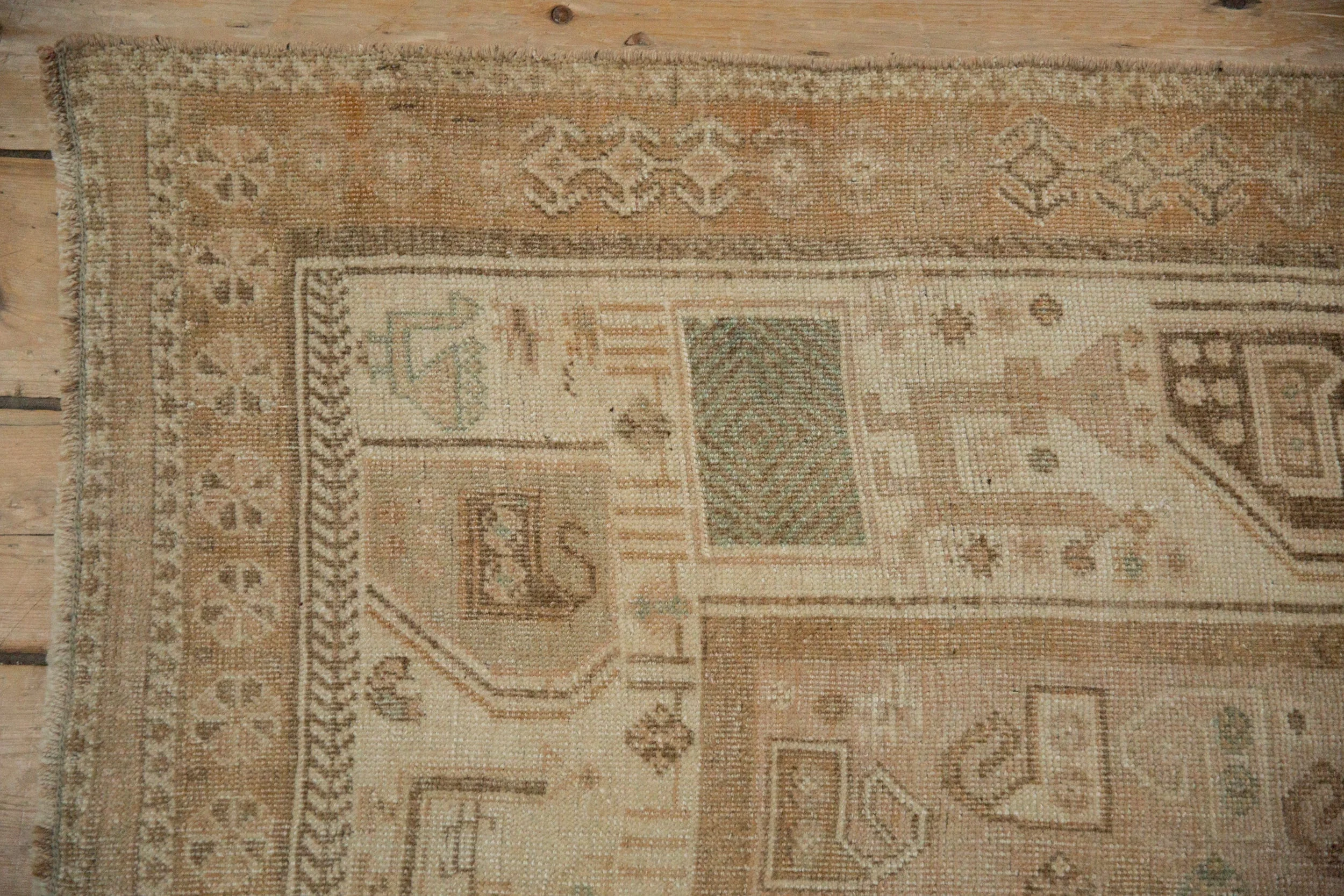 4x6 Vintage Distressed Afshar Rug - Image 3