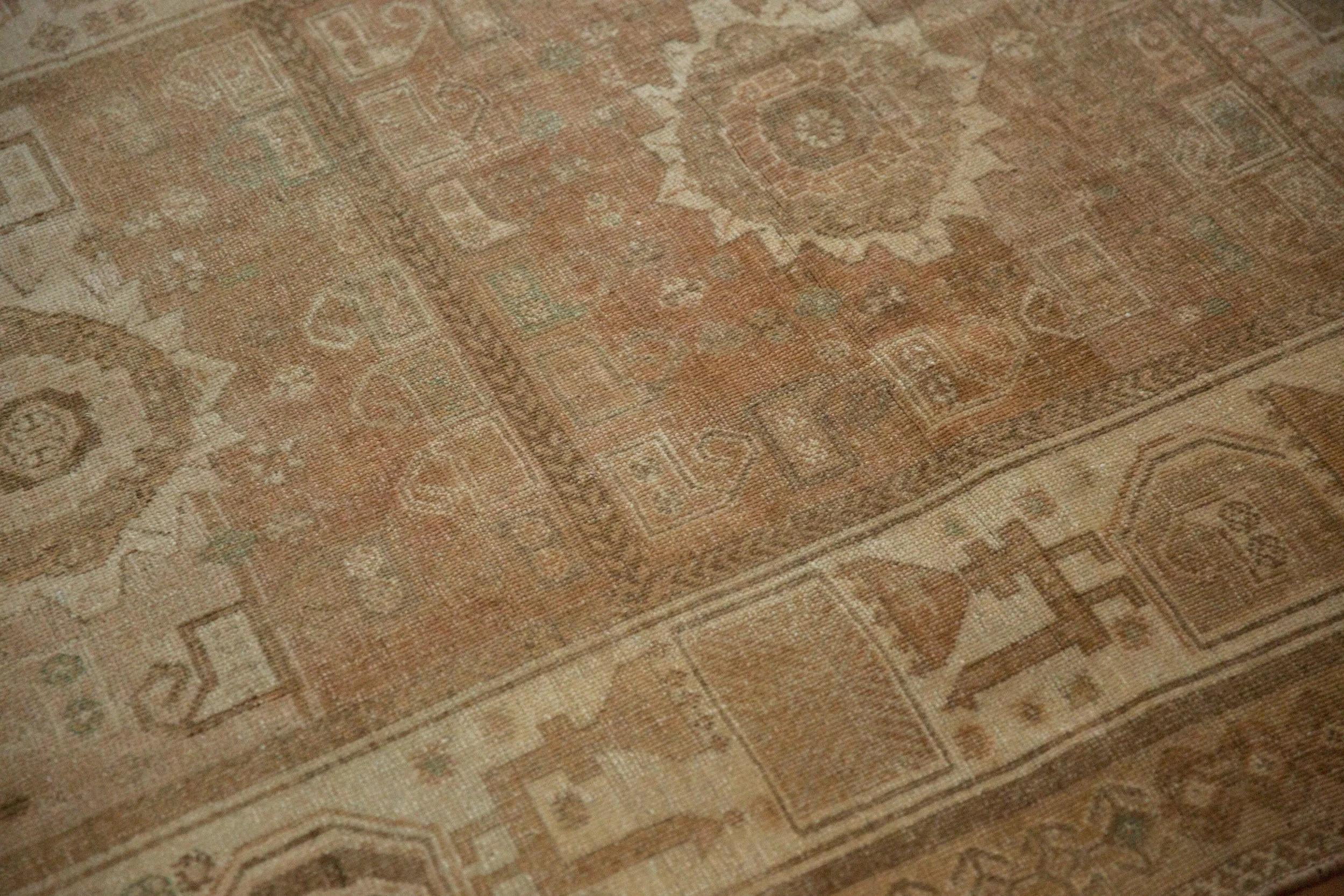 4x6 Vintage Distressed Afshar Rug - Image 6