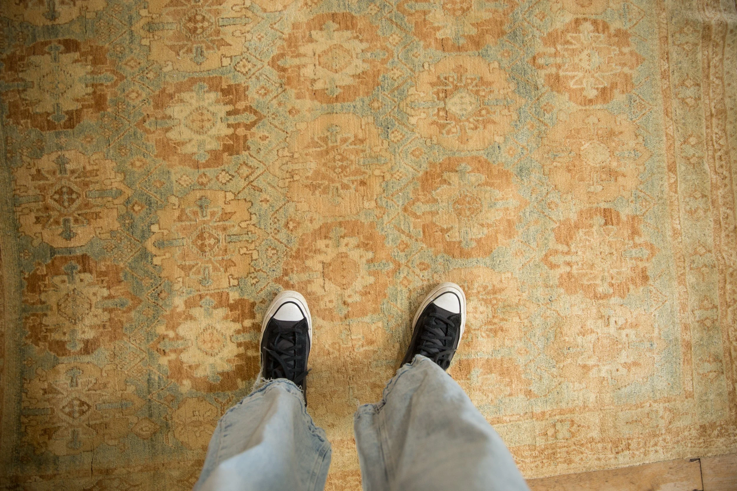 4x6 Vintage Distressed Afshar Rug - Image 2