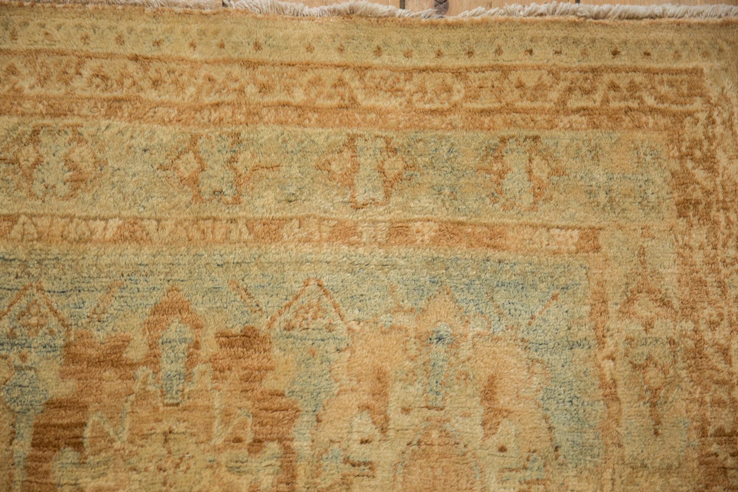 4x6 Vintage Distressed Afshar Rug - Image 3