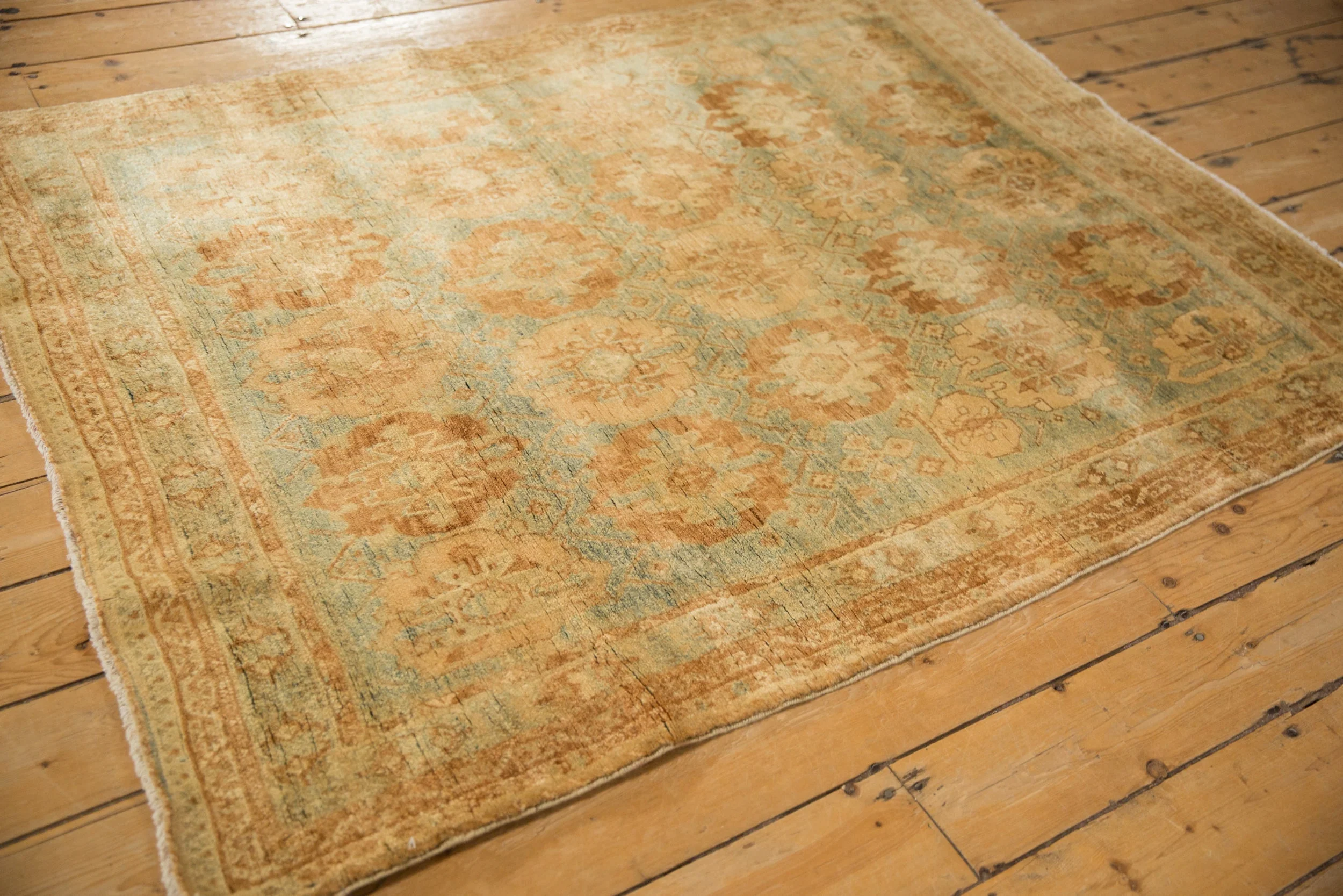 4x6 Vintage Distressed Afshar Rug - Image 6
