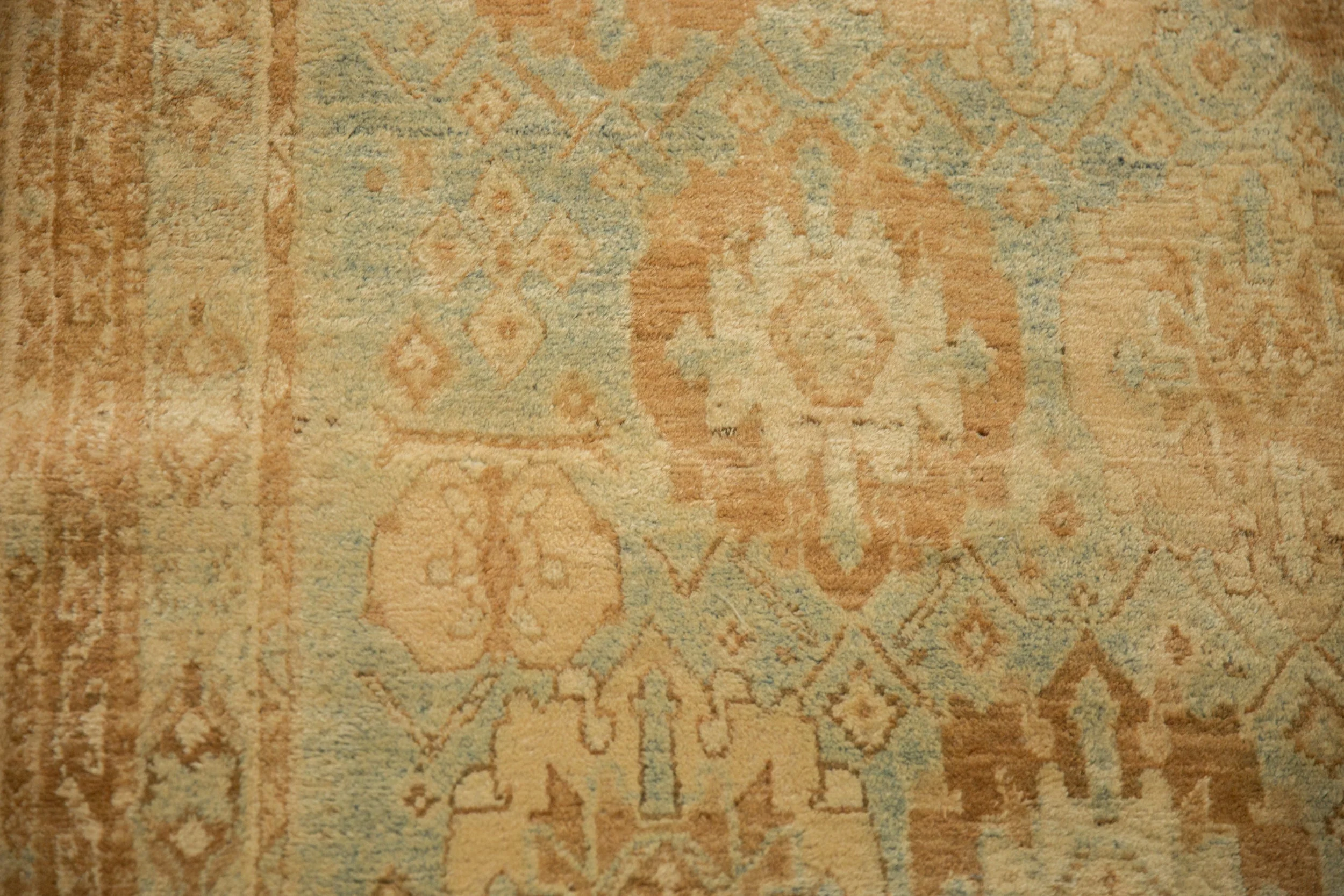 4x6 Vintage Distressed Afshar Rug - Image 9
