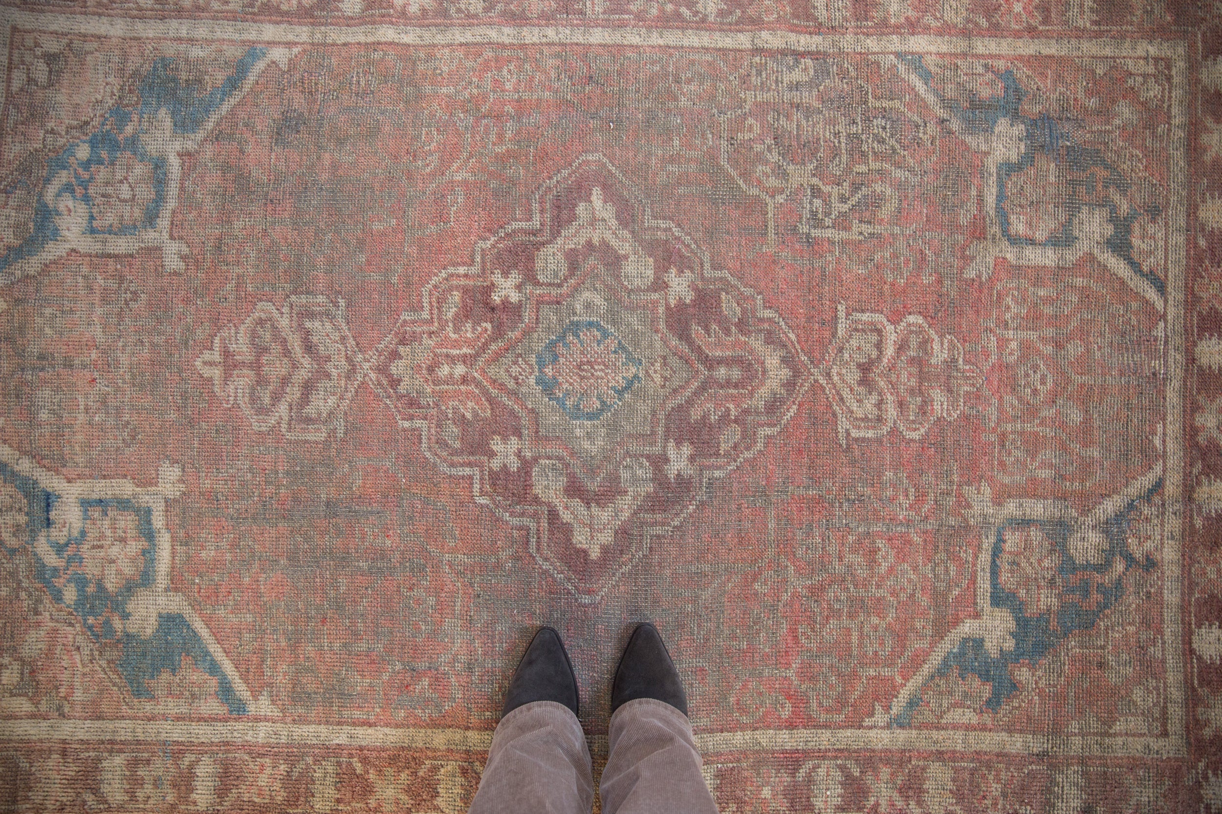 4x6 Vintage Distressed Anatolian Rug - Image 2