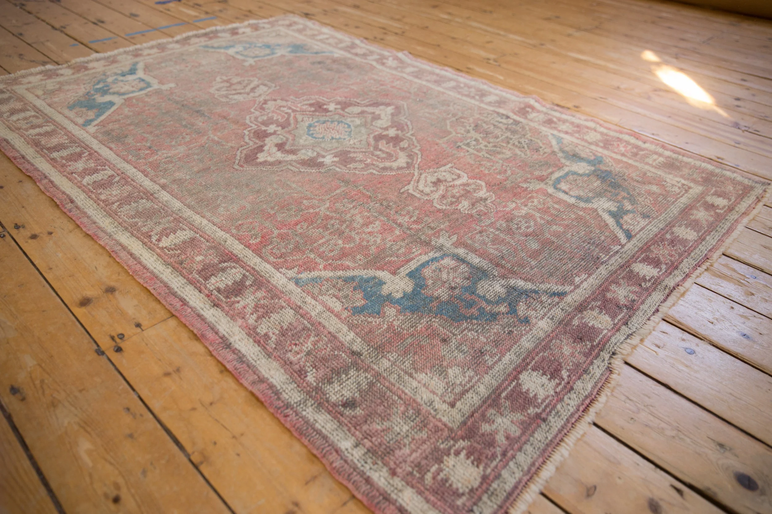 4x6 Vintage Distressed Anatolian Rug - Image 4