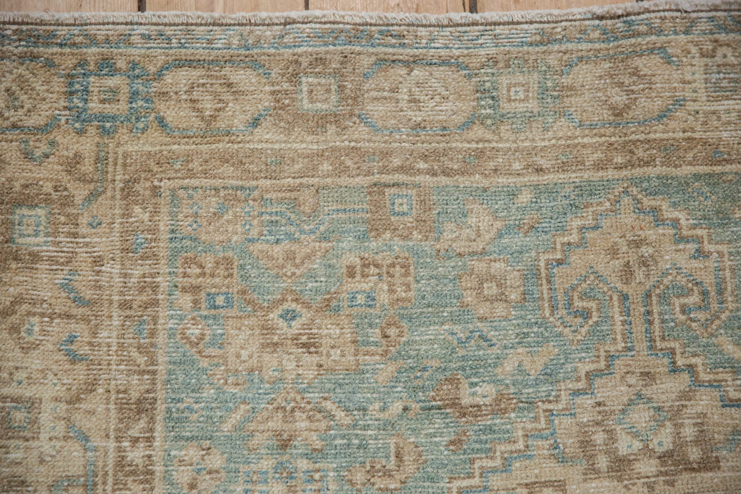 4x6 Vintage Distressed Hamadan Rug - Image 3