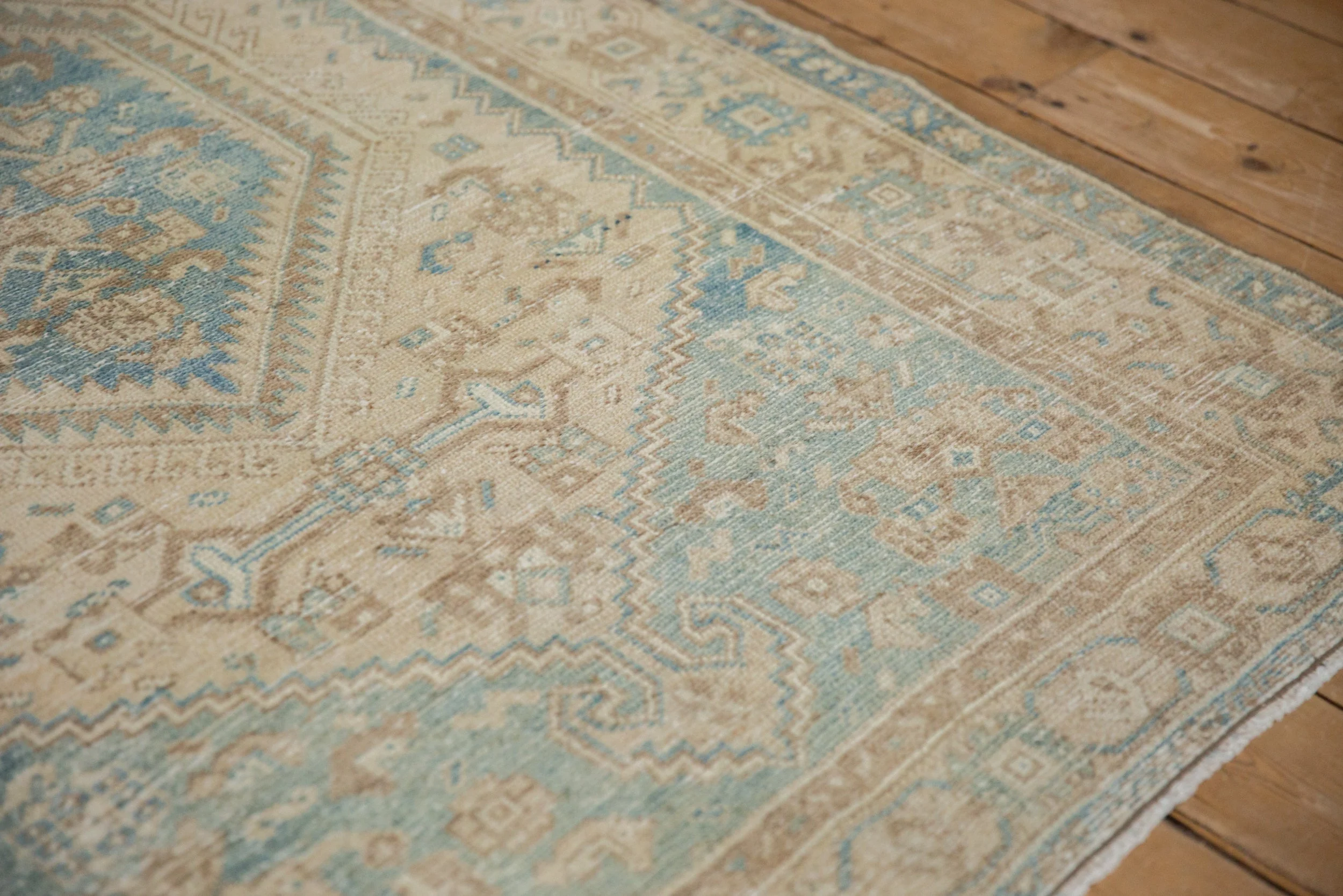 4x6 Vintage Distressed Hamadan Rug - Image 5