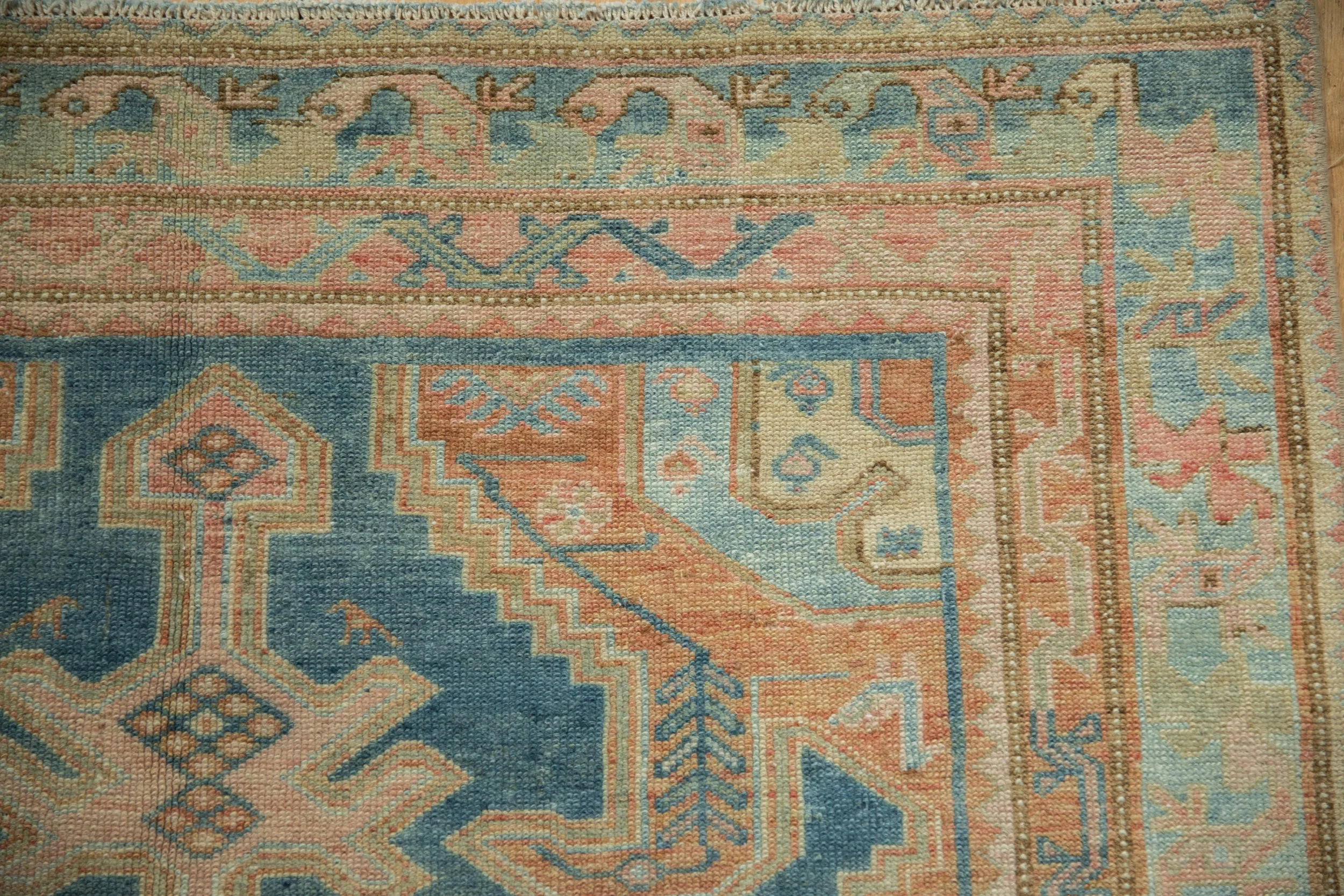 4x6 Vintage Distressed Malayer Rug - Image 3