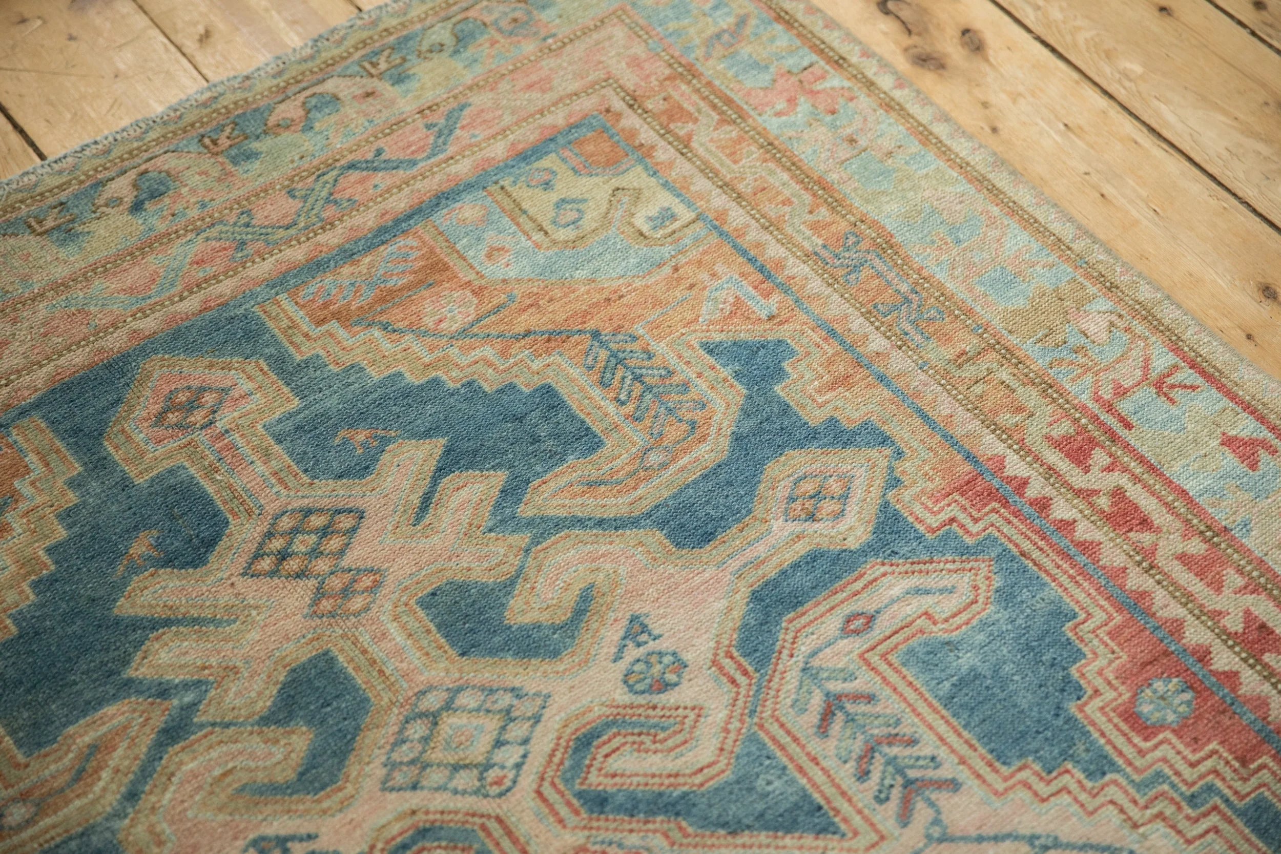 4x6 Vintage Distressed Malayer Rug - Image 8