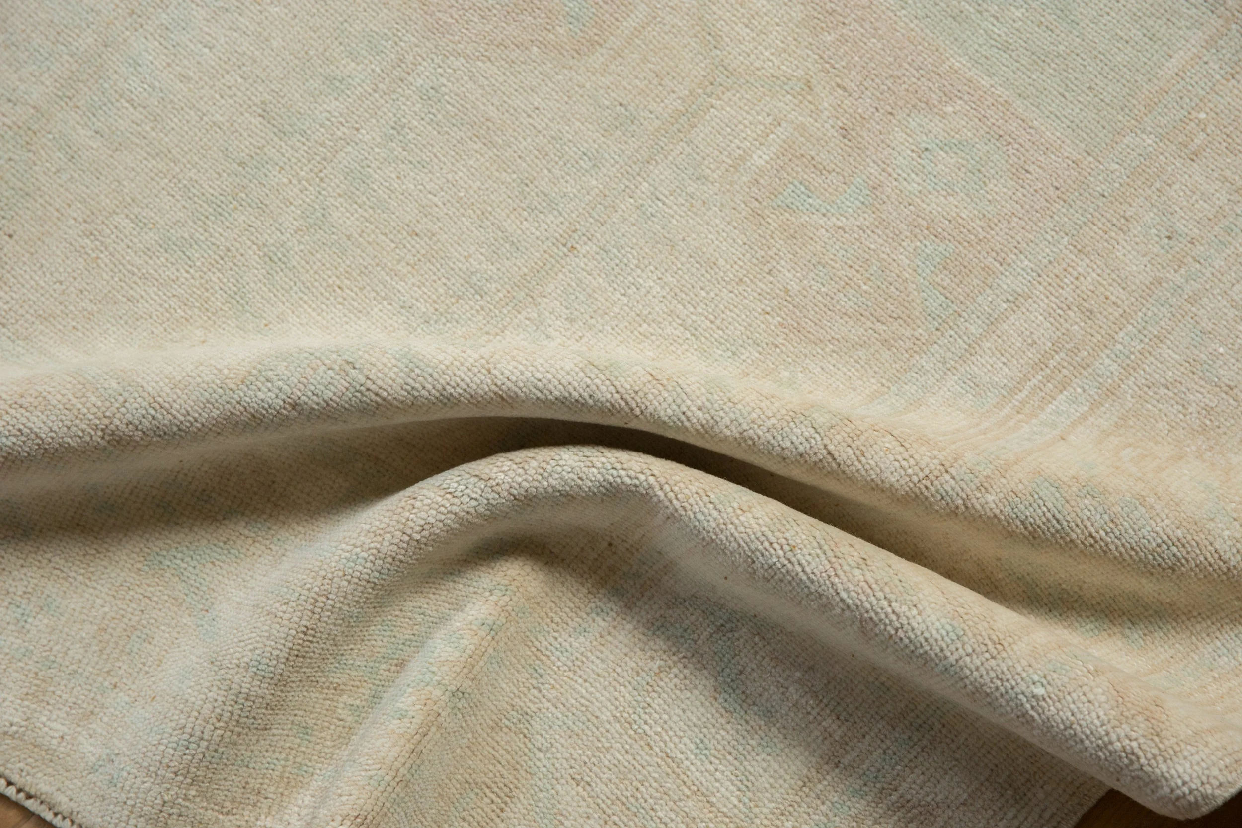 4x6 Vintage Distressed Oushak Rug - Image 11