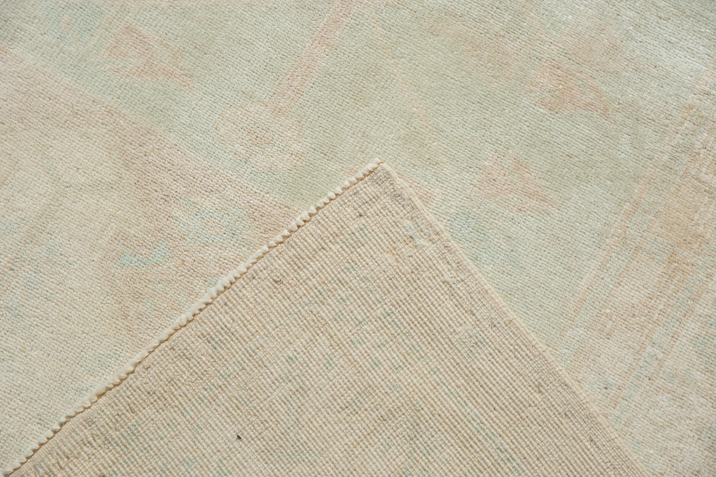4x6 Vintage Distressed Oushak Rug - Image 12