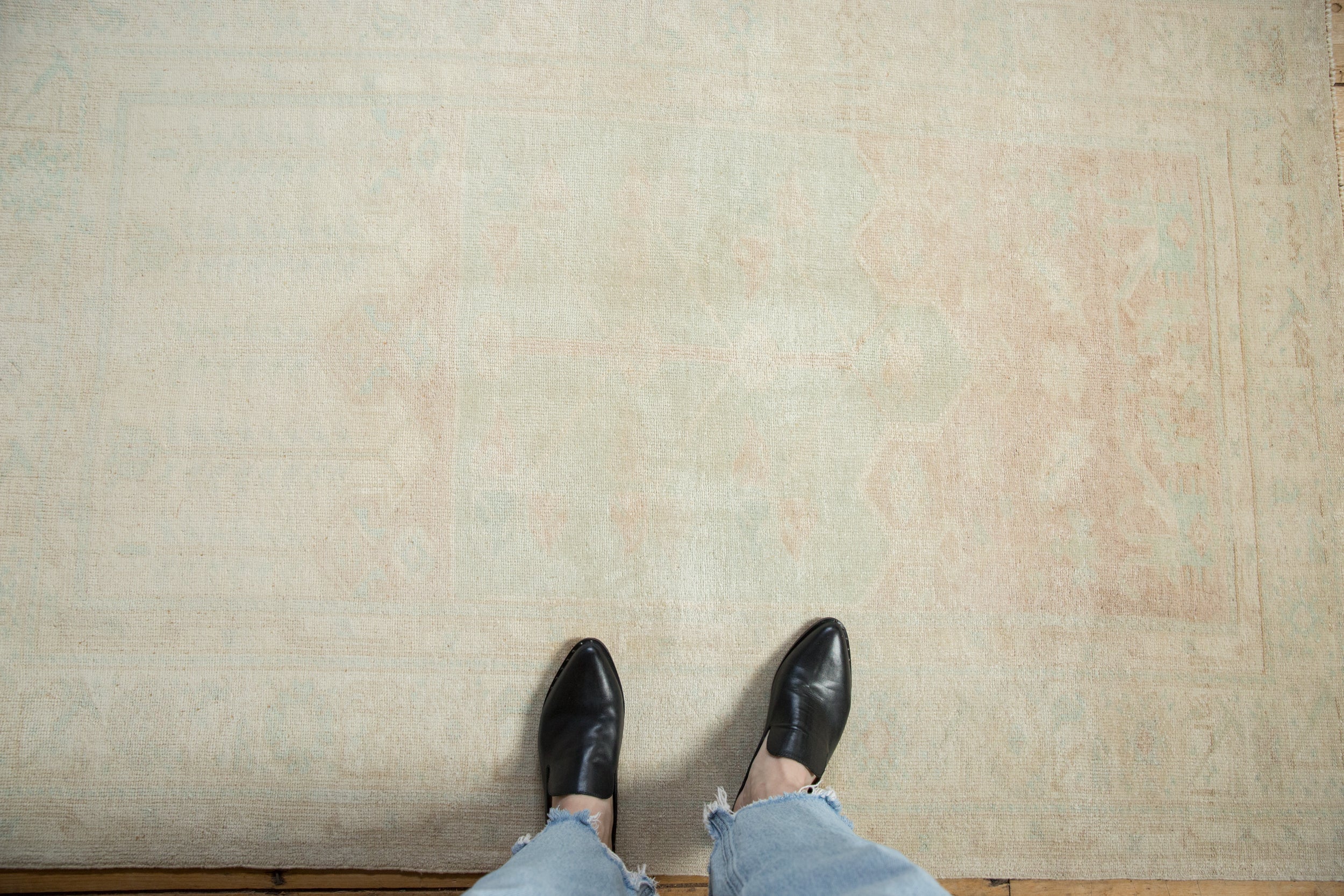 4x6 Vintage Distressed Oushak Rug - Image 2