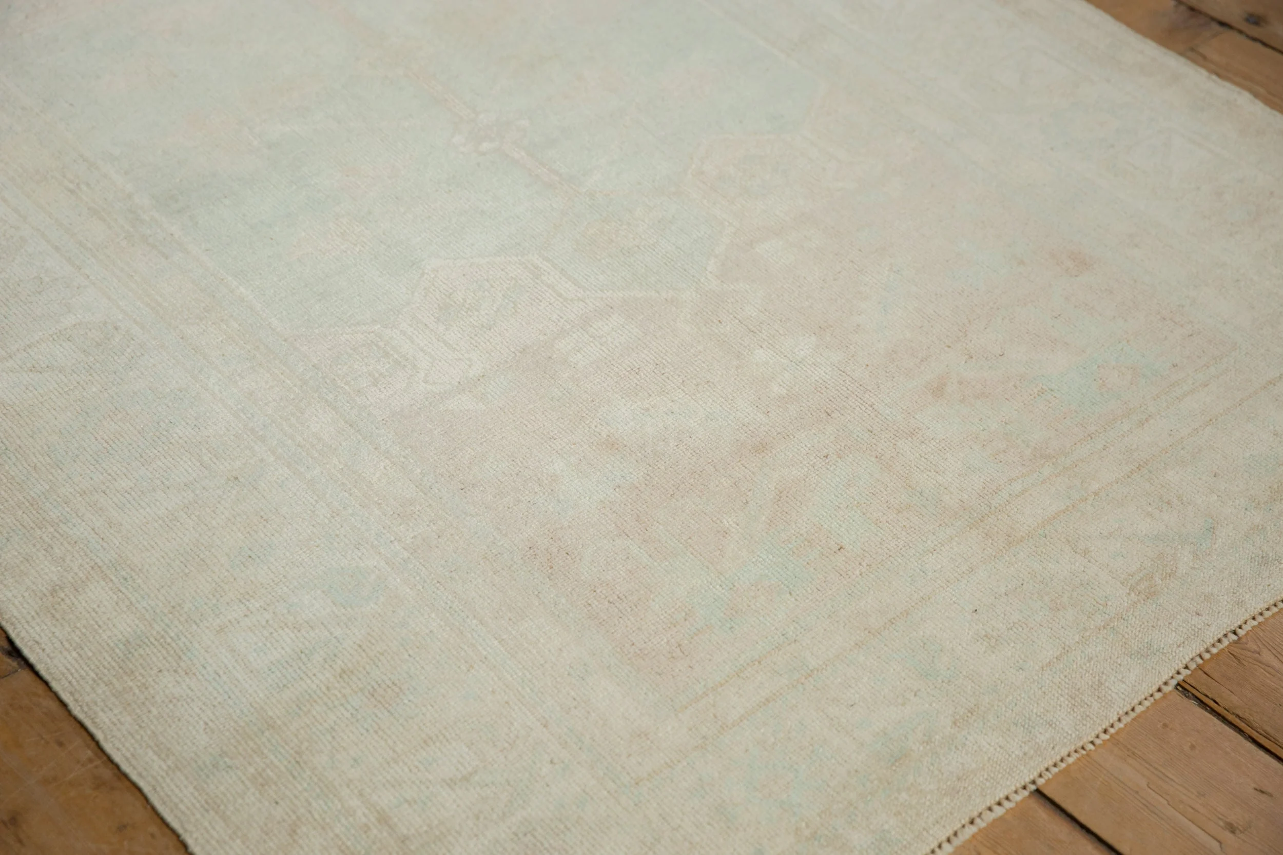 4x6 Vintage Distressed Oushak Rug - Image 5