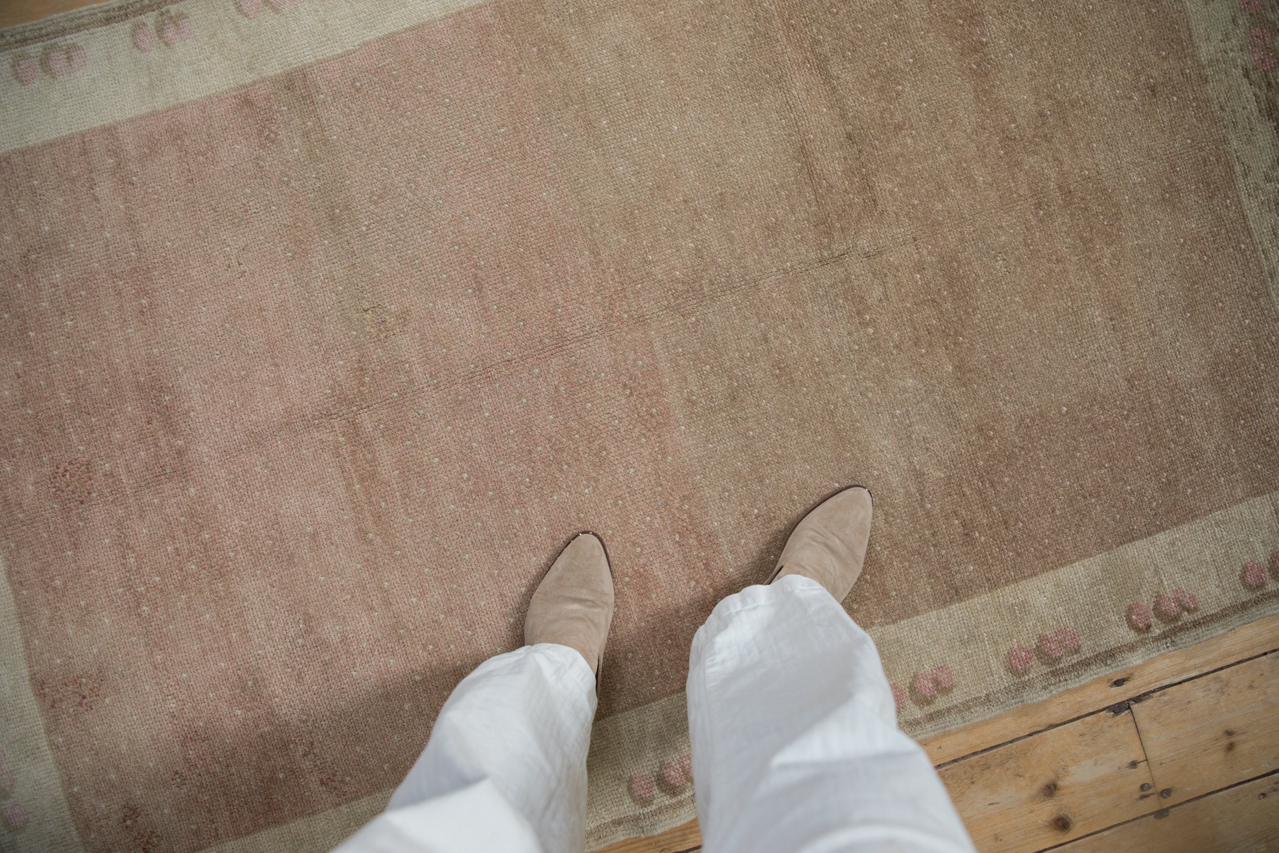 4x6 Vintage Distressed Oushak Rug - Image 2
